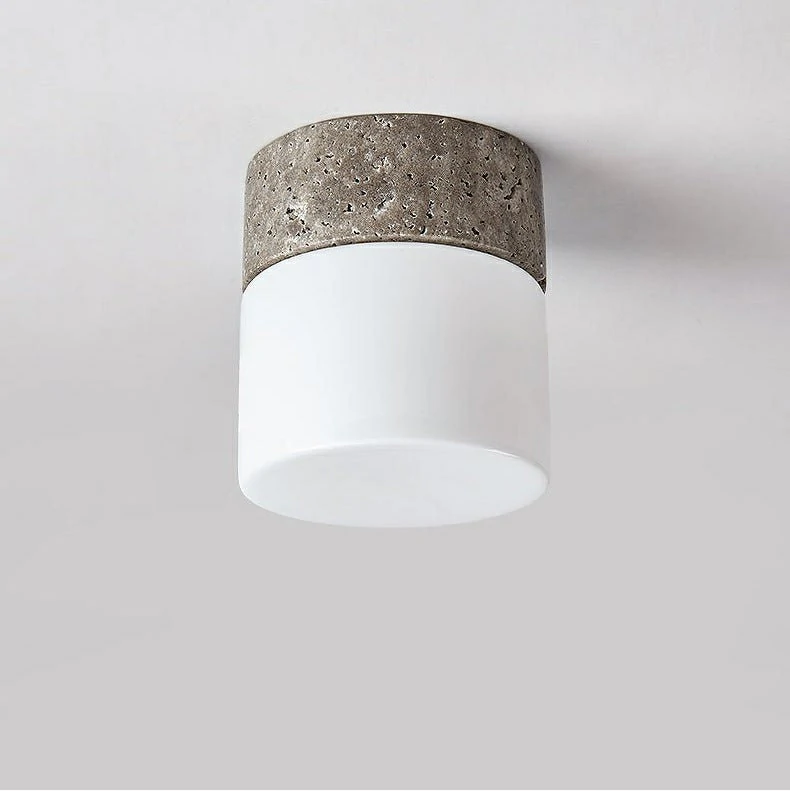 Astrid Travertine Ceiling Lamp - Image 8