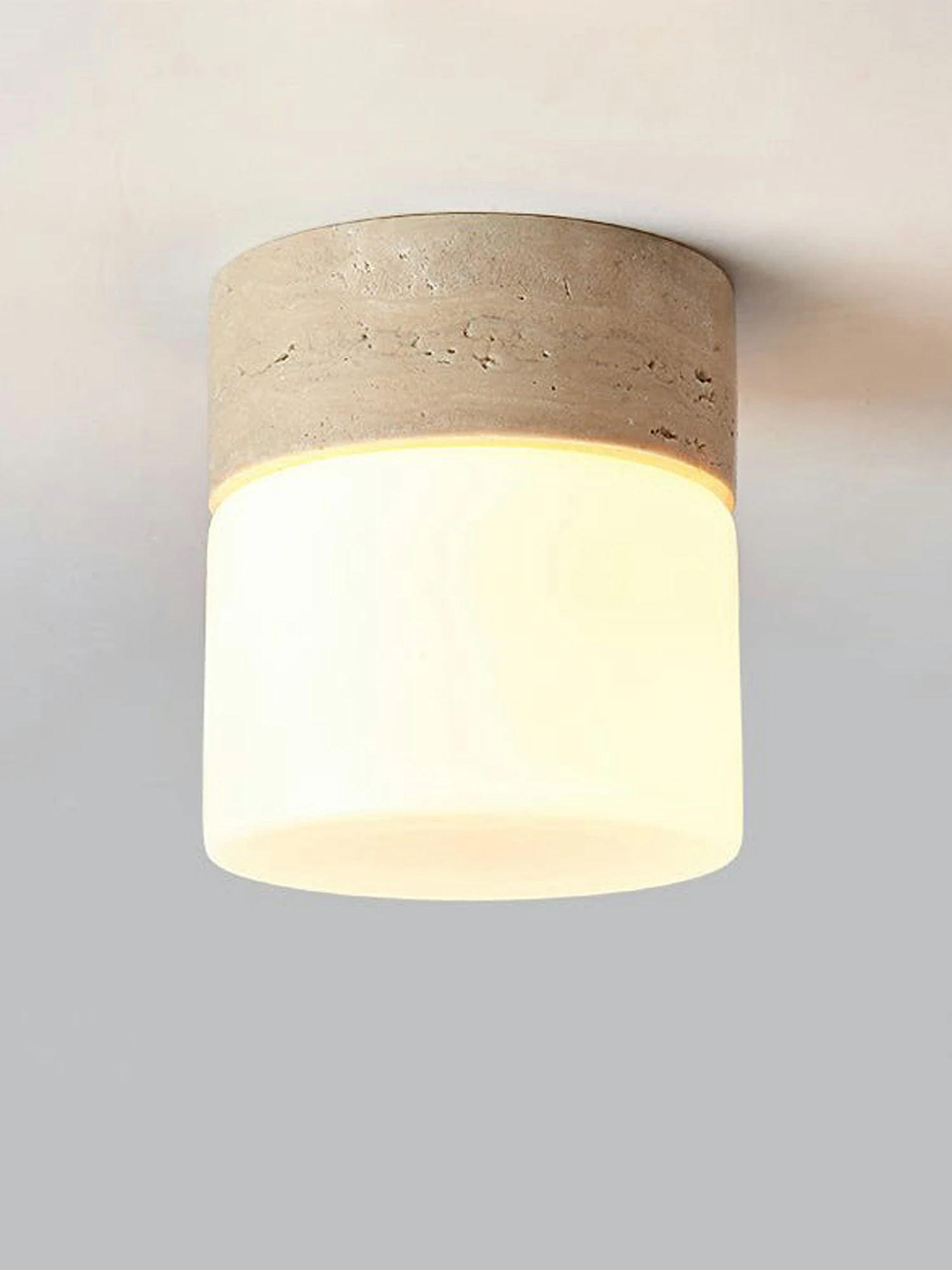 Astrid Travertine Ceiling Lamp - Image 10