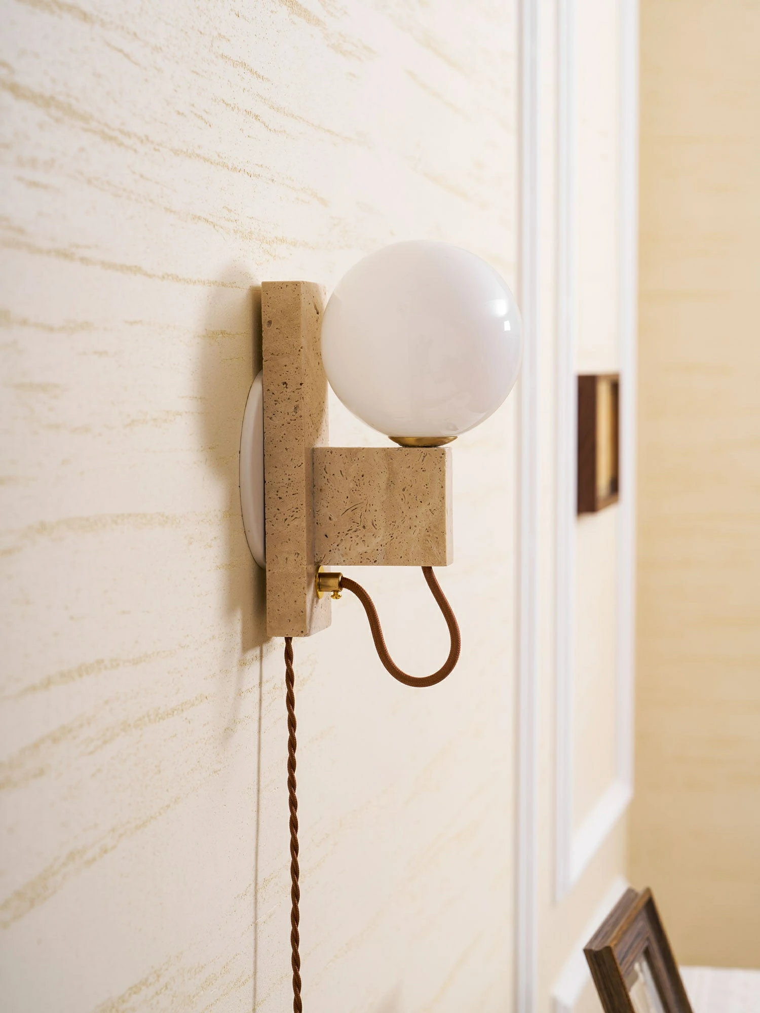 Atlas Globe Wall Sconce - Image 8
