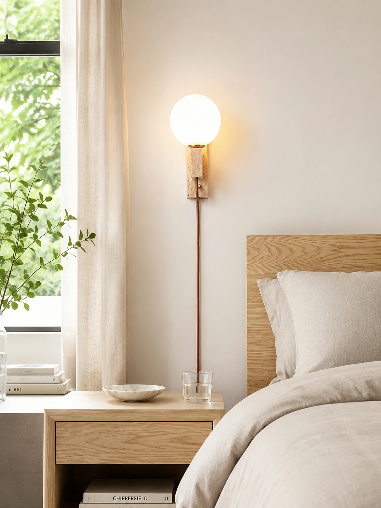 Atlas Globe Wall Sconce - Image 6