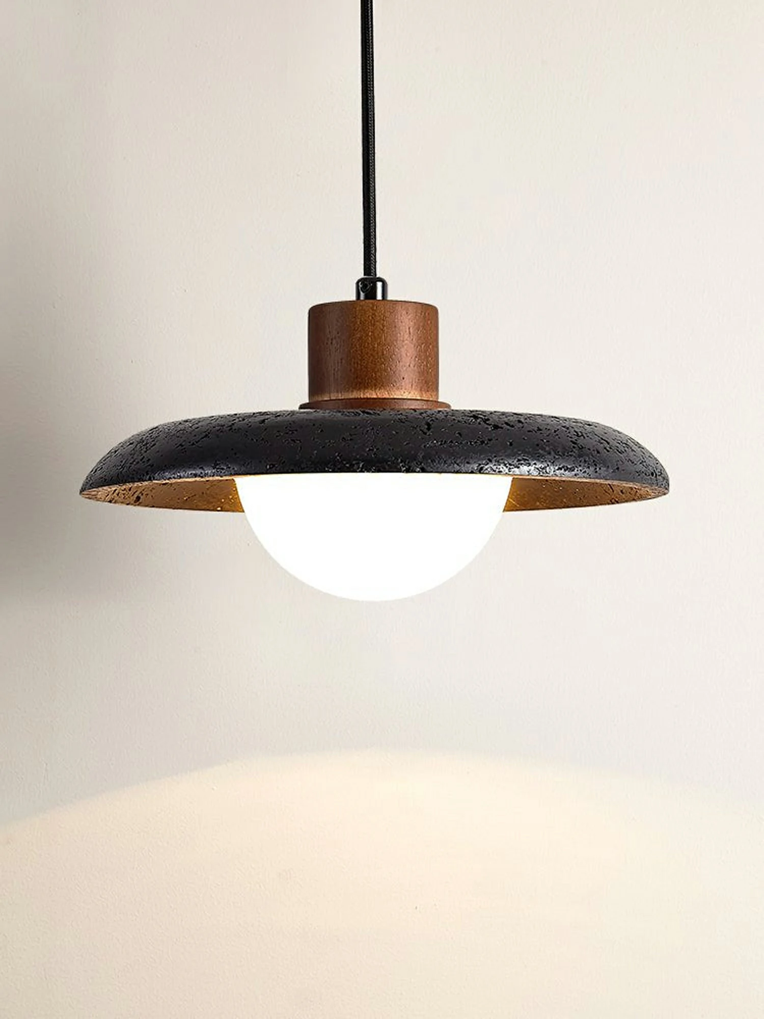 Atria Stone Dome Pendant Lamp - Image 6