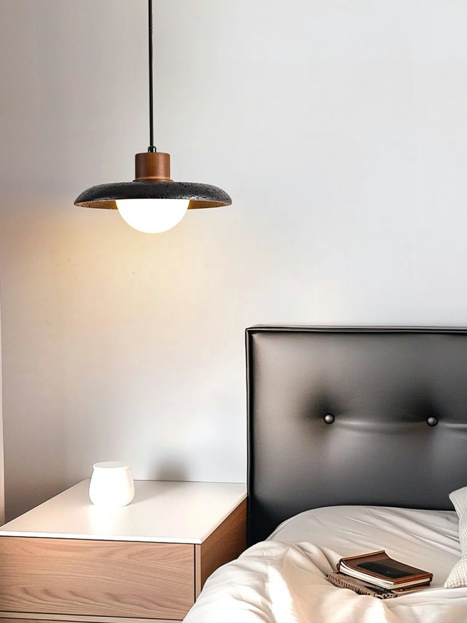 Atria Stone Dome Pendant Lamp - Image 4