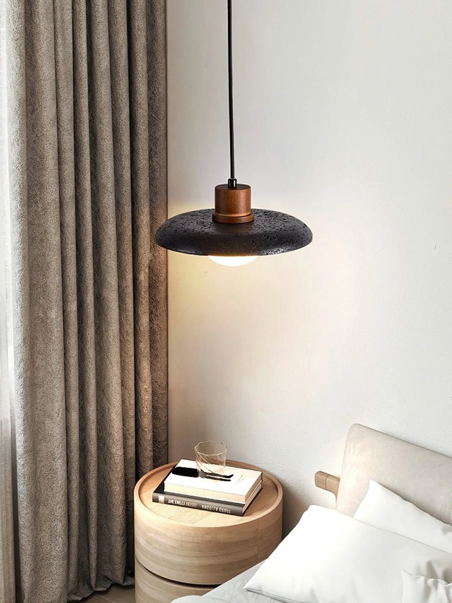 Atria Stone Dome Pendant Lamp - Image 5