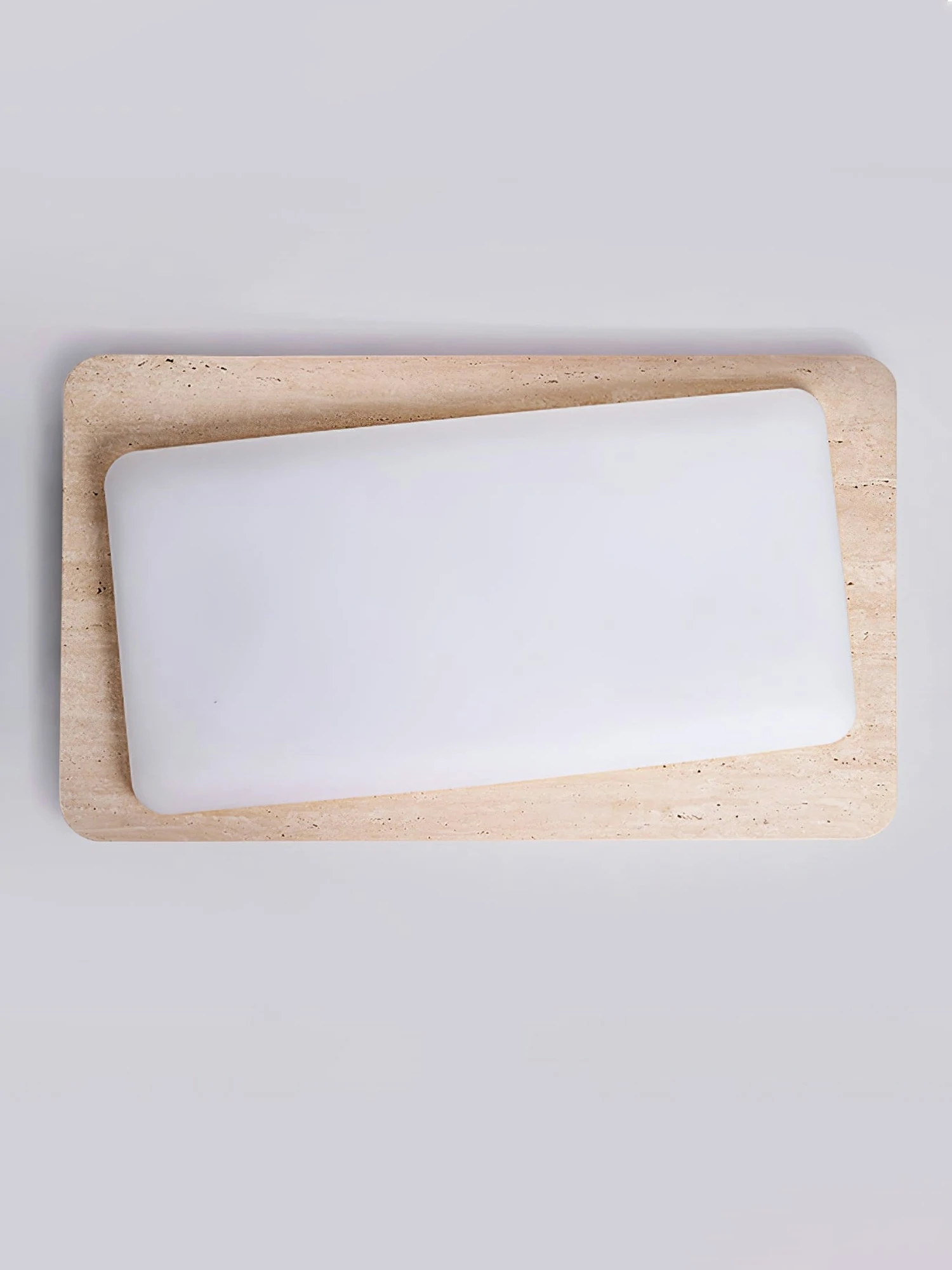 Aurilith Travertine Ceiling Light - Image 9