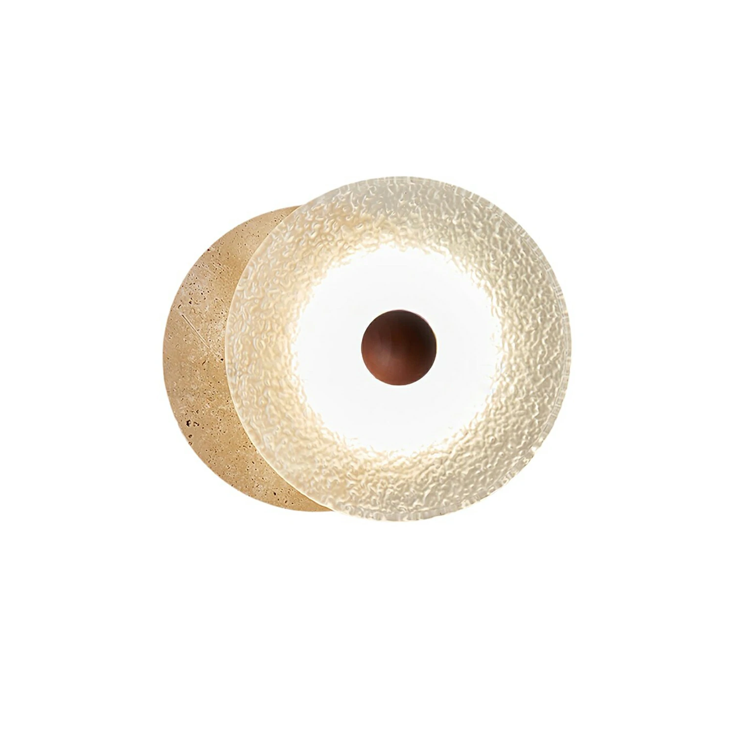 Aurora Travertine Wall Lamp