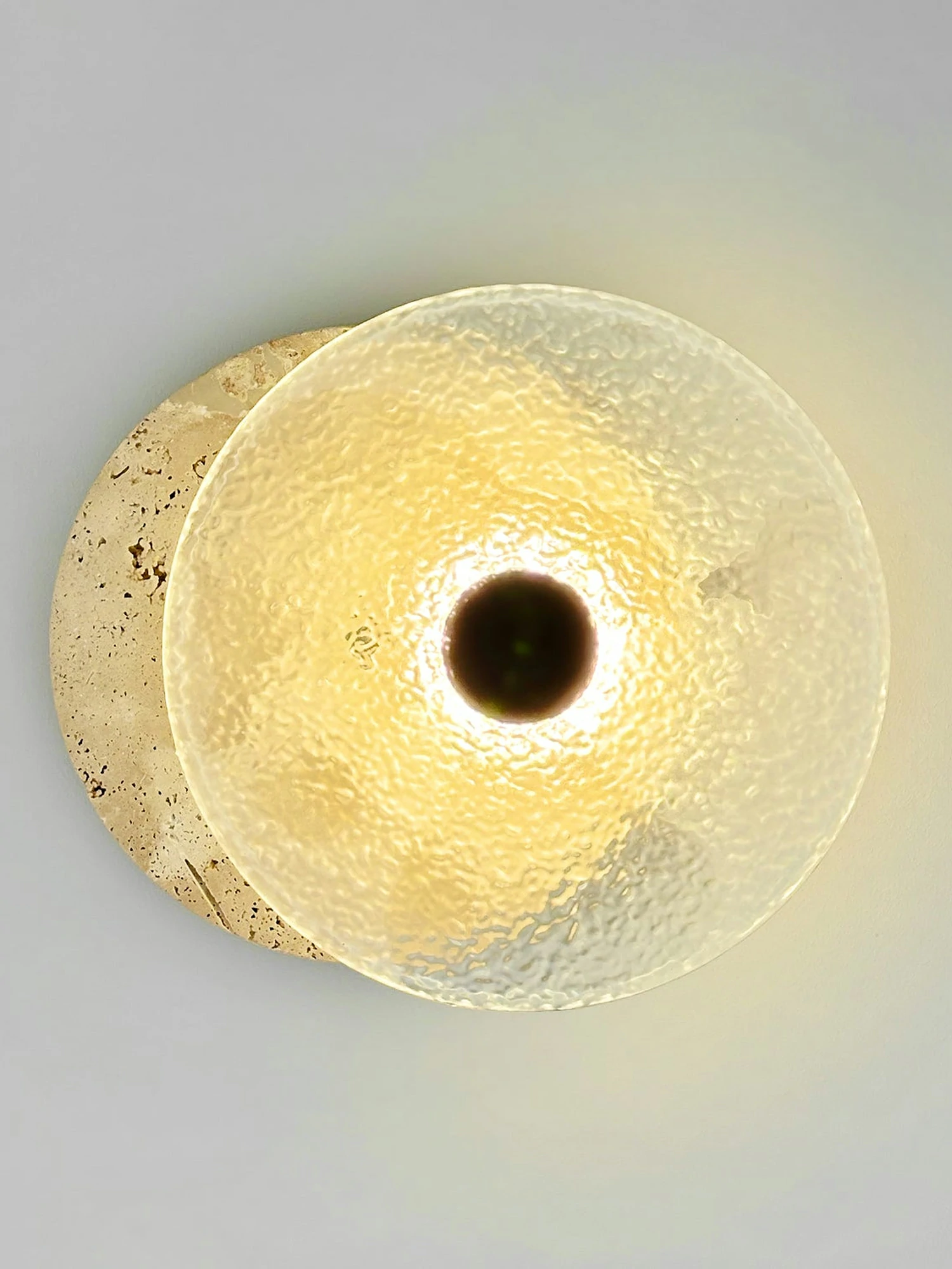 Aurora Travertine Wall Lamp - Image 9