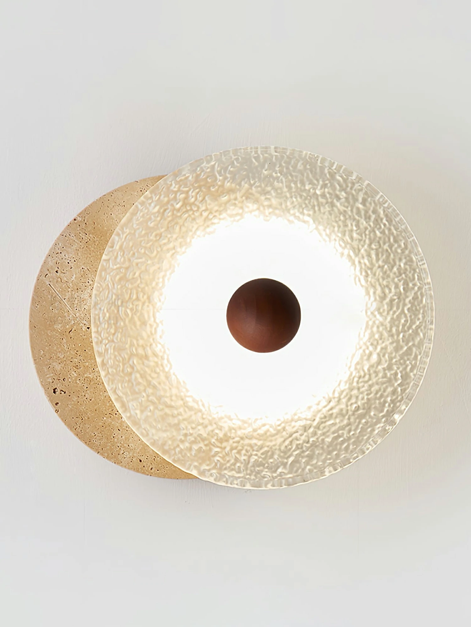 Aurora Travertine Wall Lamp - Image 11