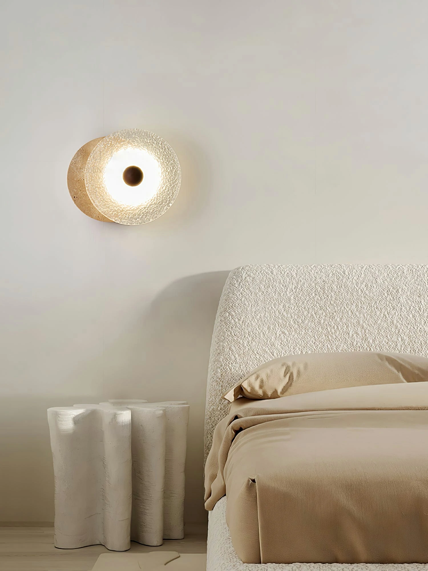 Aurora Travertine Wall Lamp - Image 6
