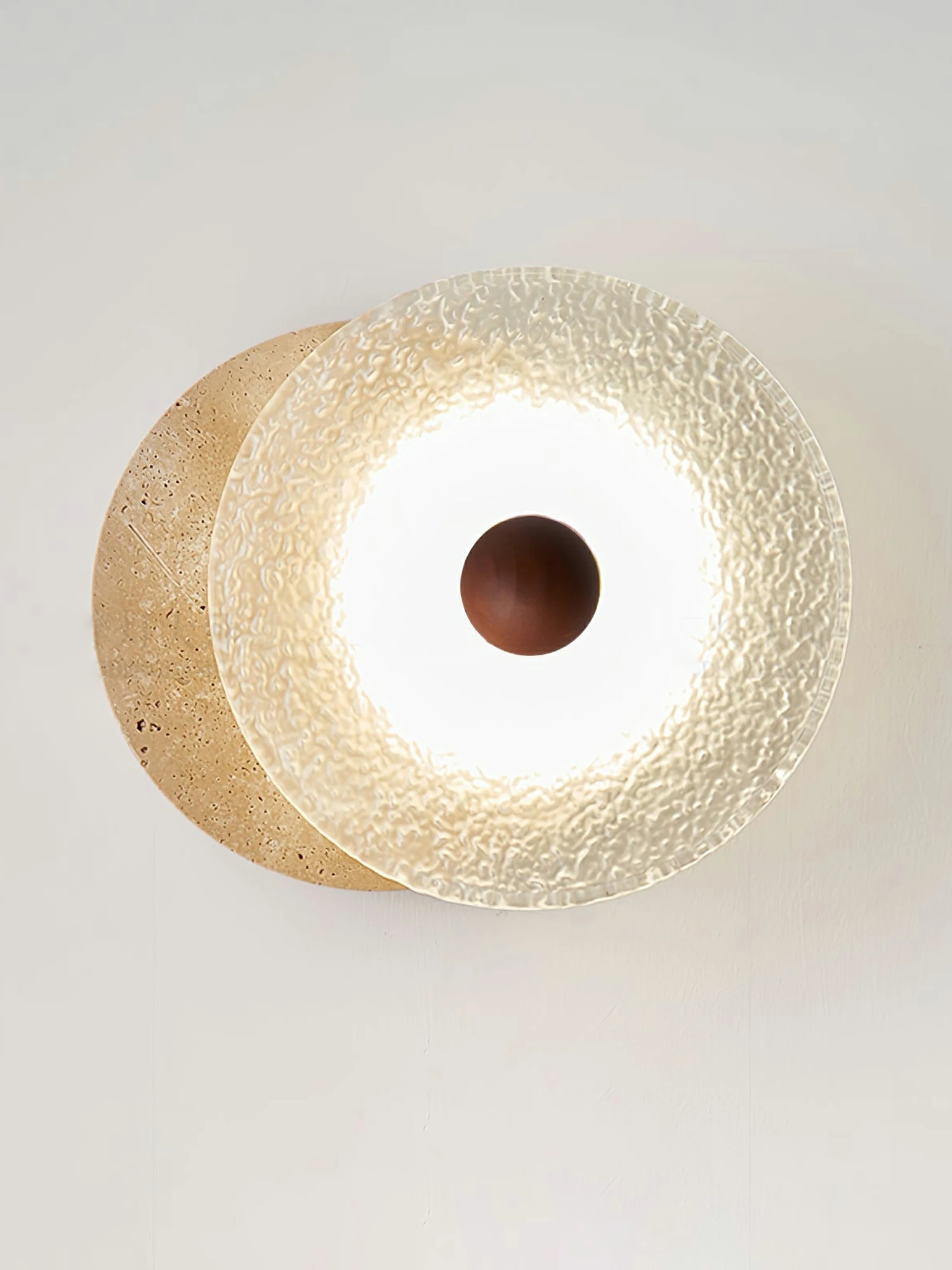 Aurora Travertine Wall Lamp - Image 7