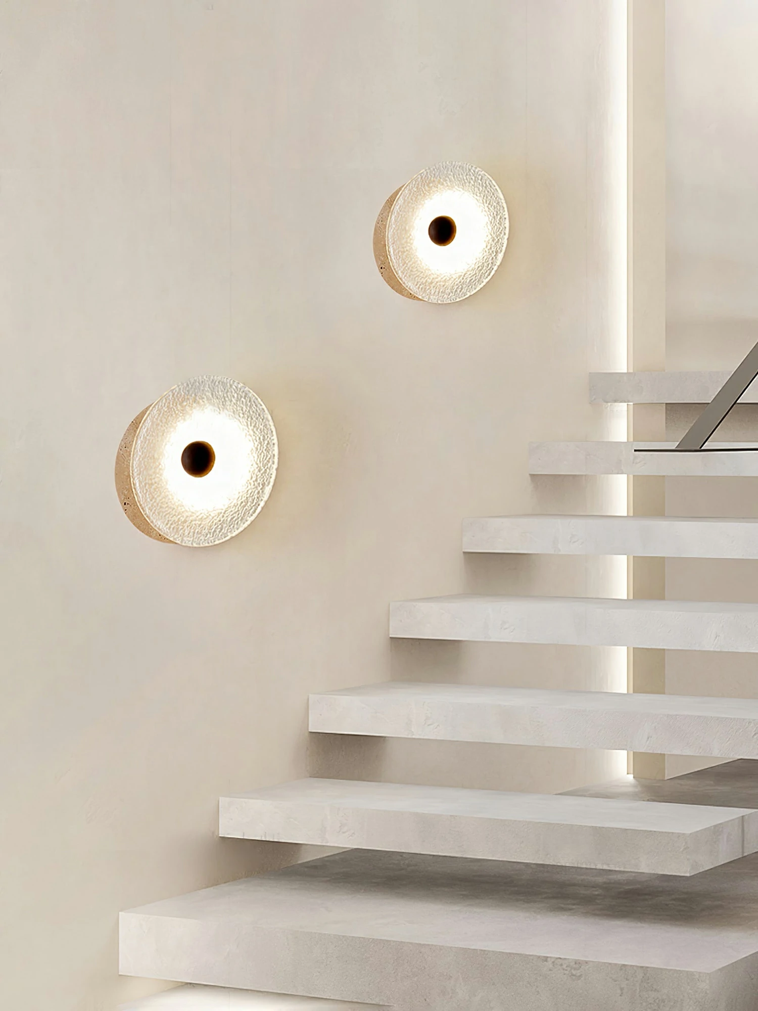Aurora Travertine Wall Lamp - Image 5