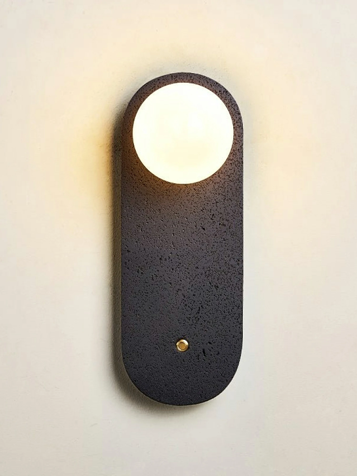 Black Travertine Hearth Sconce - Image 7