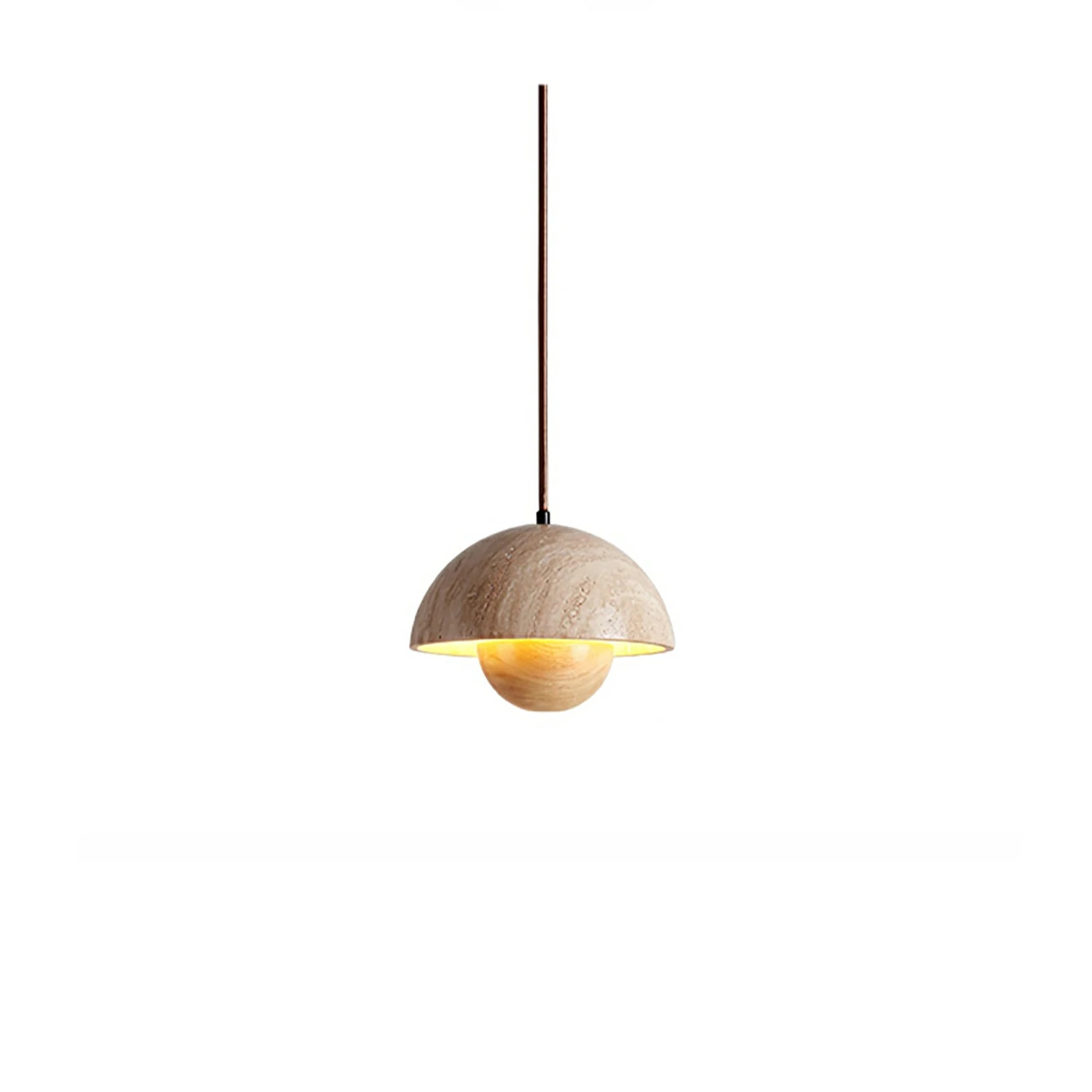 Bud Travertine Pendant Lamp