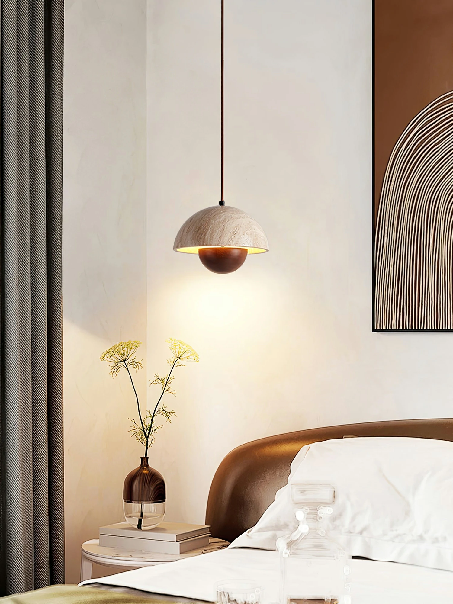 Bud Travertine Pendant Lamp - Image 6