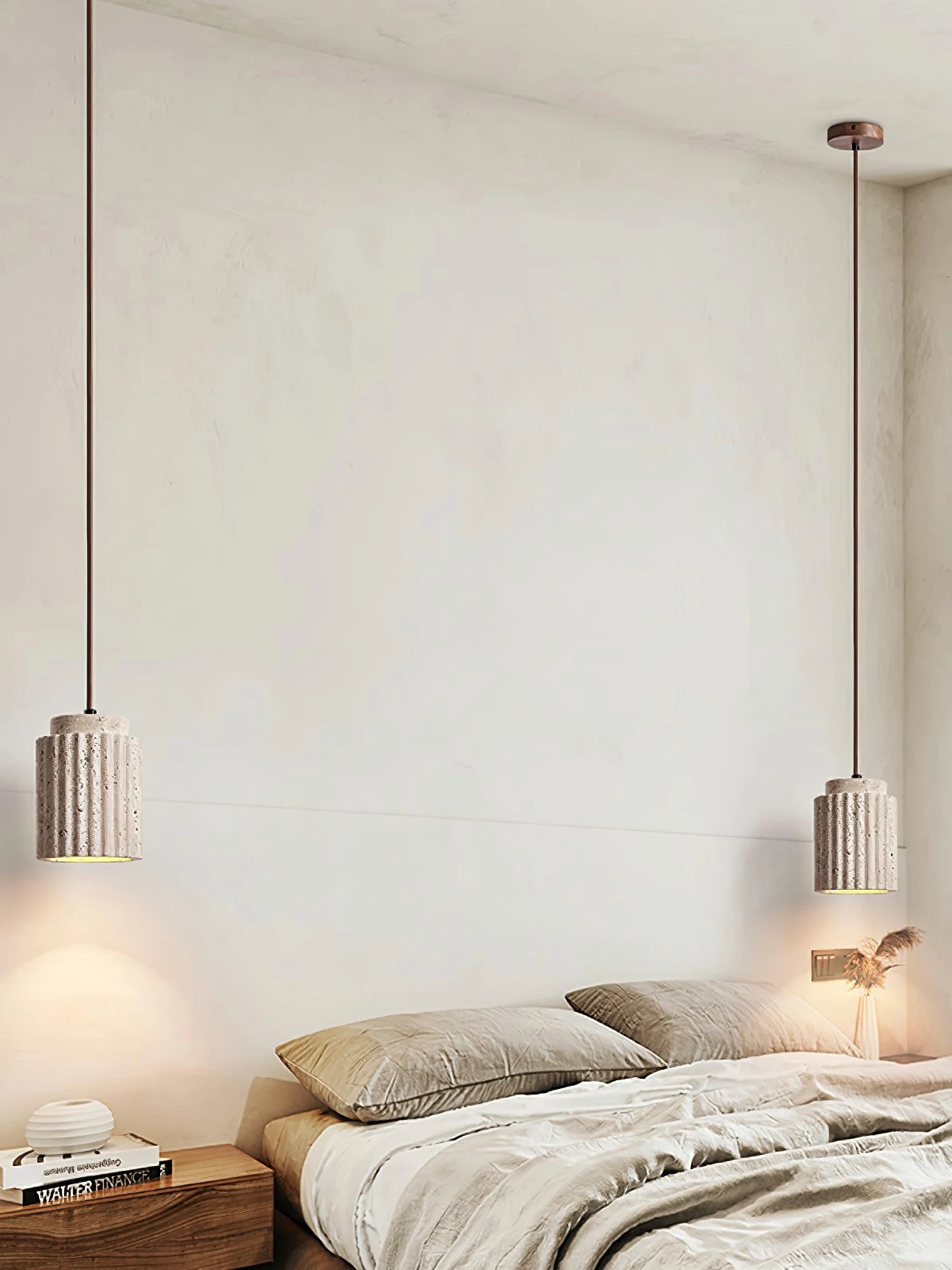 Caelia Travertine Pendant Light - Image 7