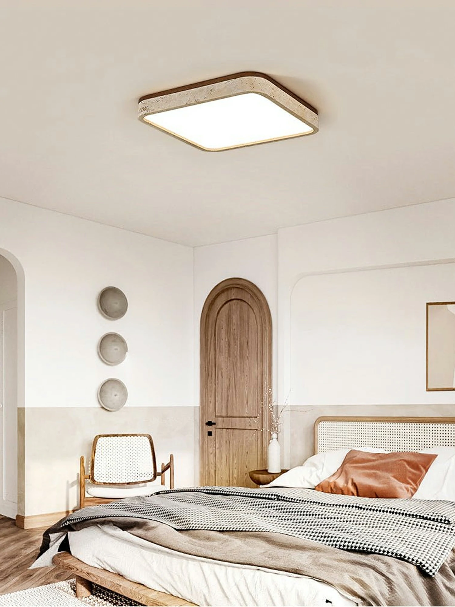 Calden Travertine Ceiling Lamp - Image 5