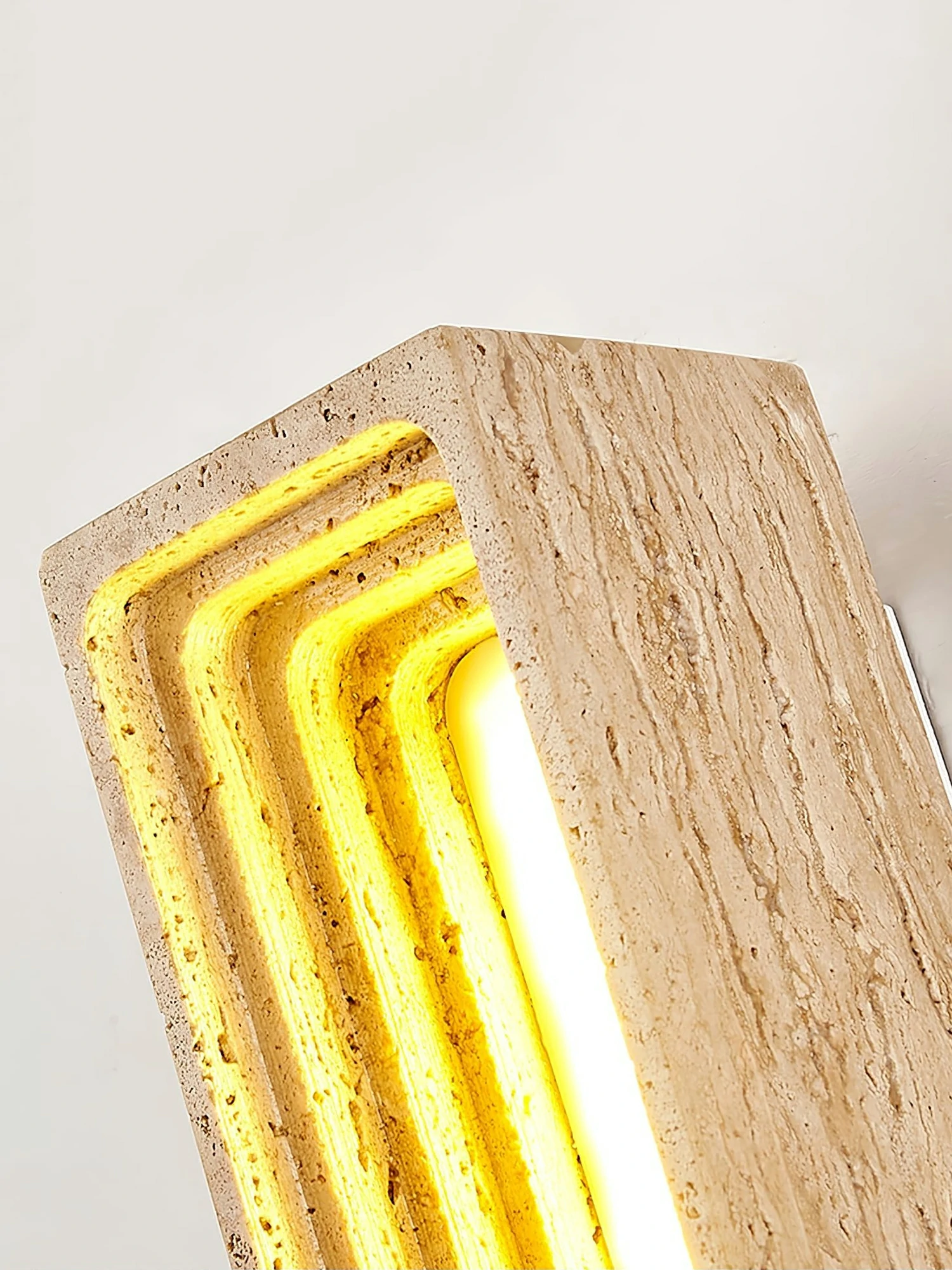 Canyon Travertine Wall Sconce - Image 10