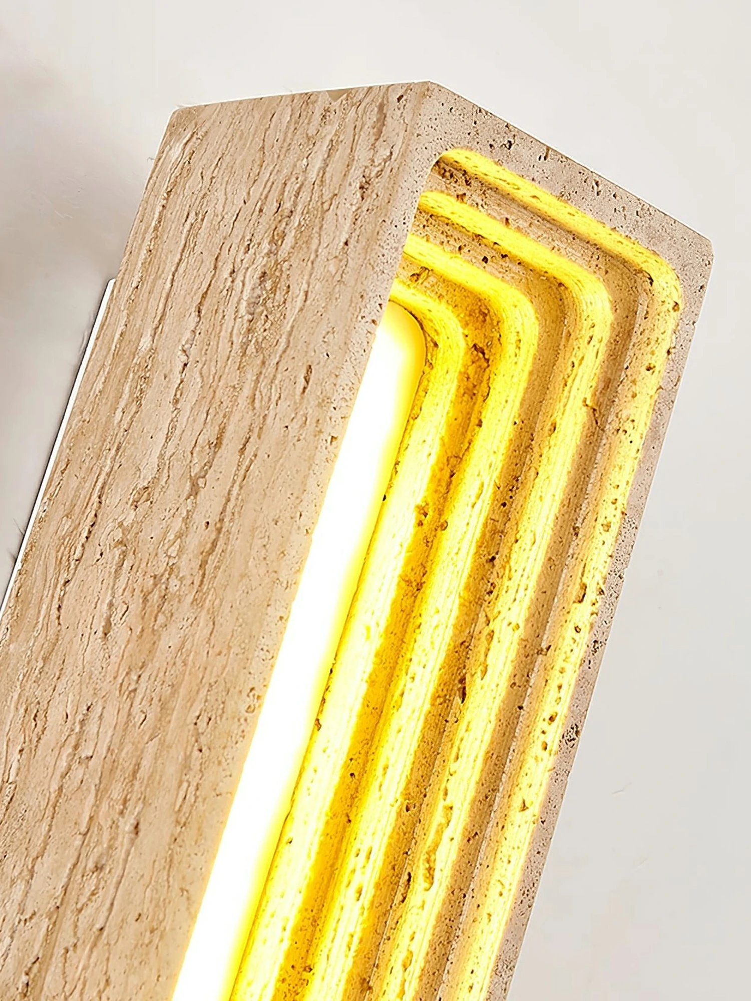Canyon Travertine Wall Sconce - Image 11