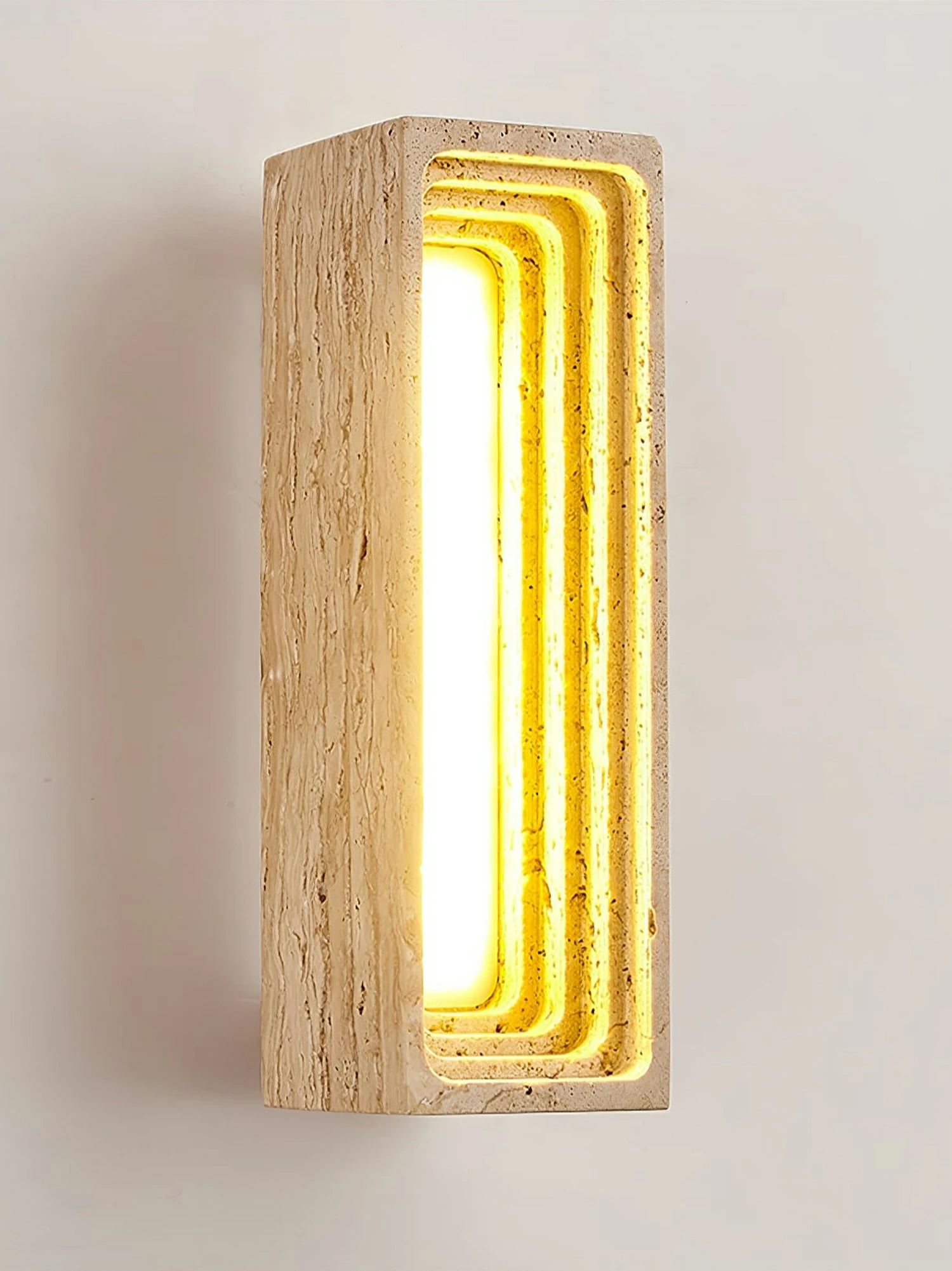 Canyon Travertine Wall Sconce - Image 12