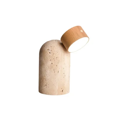Capsule Stone Table Lamp