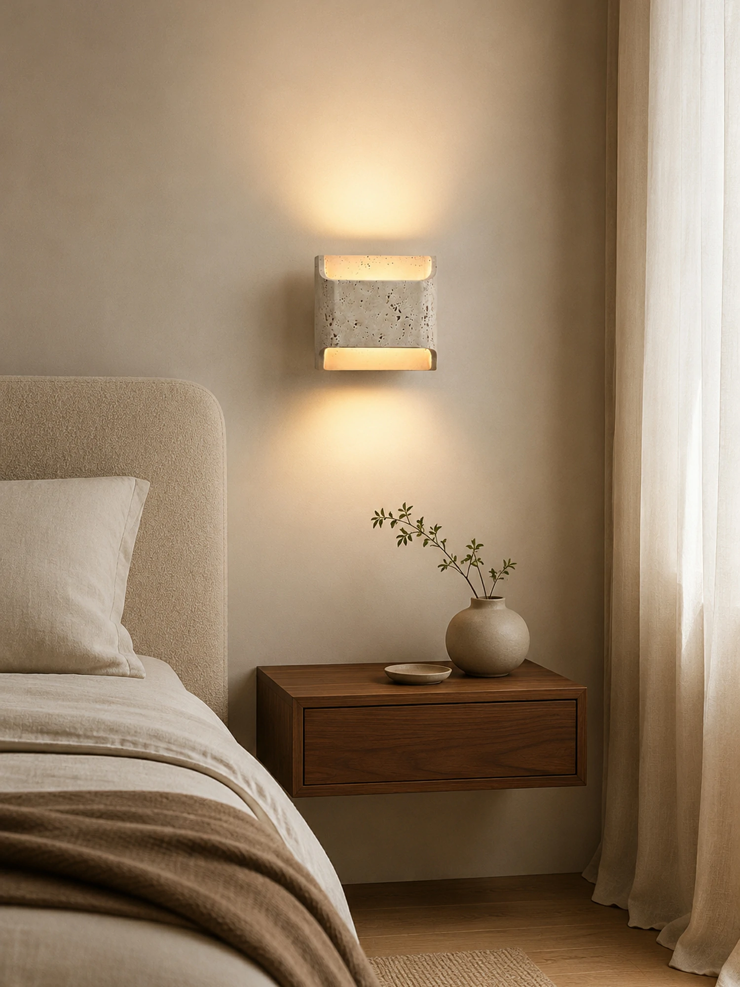 Carra Glow Block Wall Light - Image 9