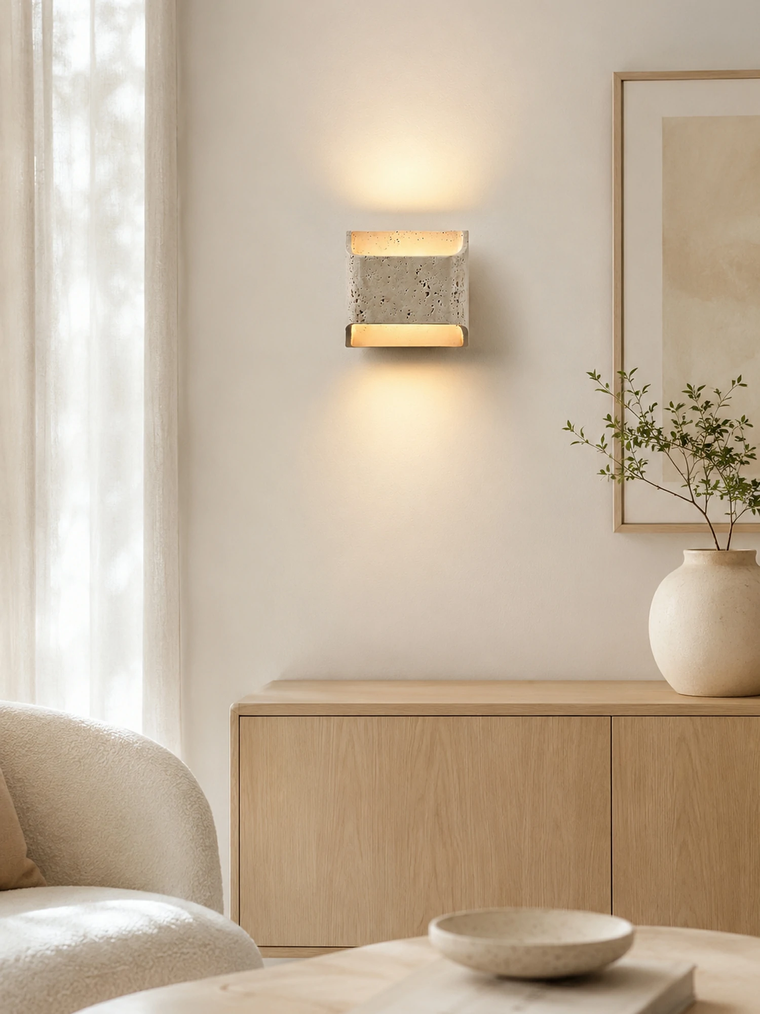 Carra Glow Block Wall Light - Image 2