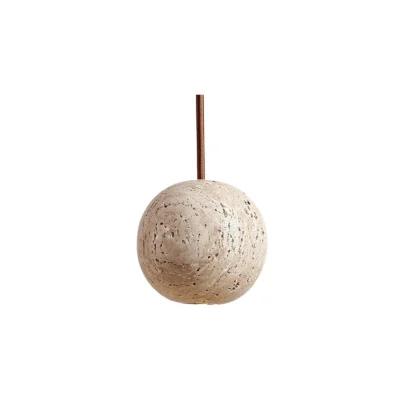 Cassia Travertine Pendant Light
