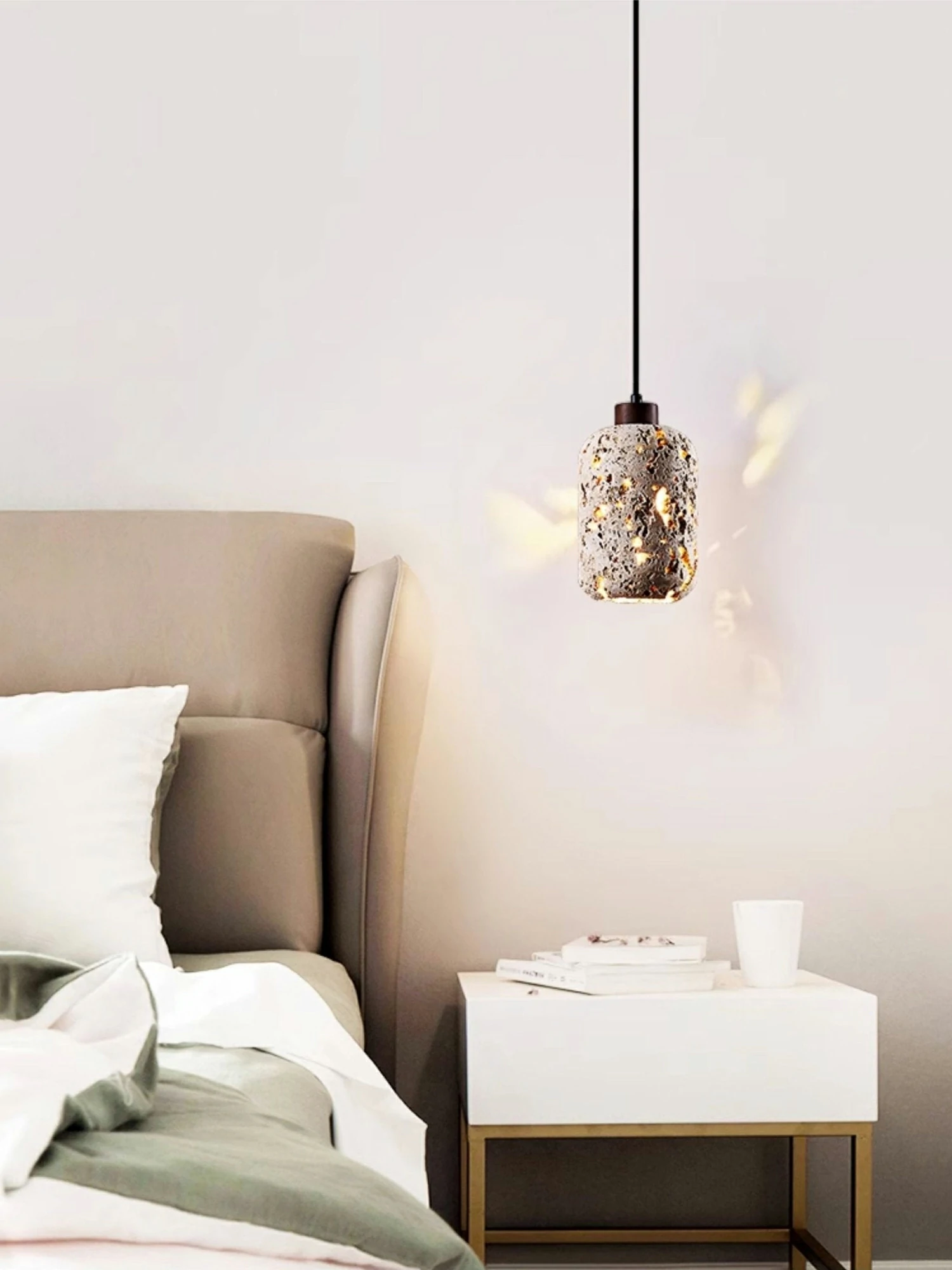 Cava Volcanic Rock Pendant Lamp - Image 3