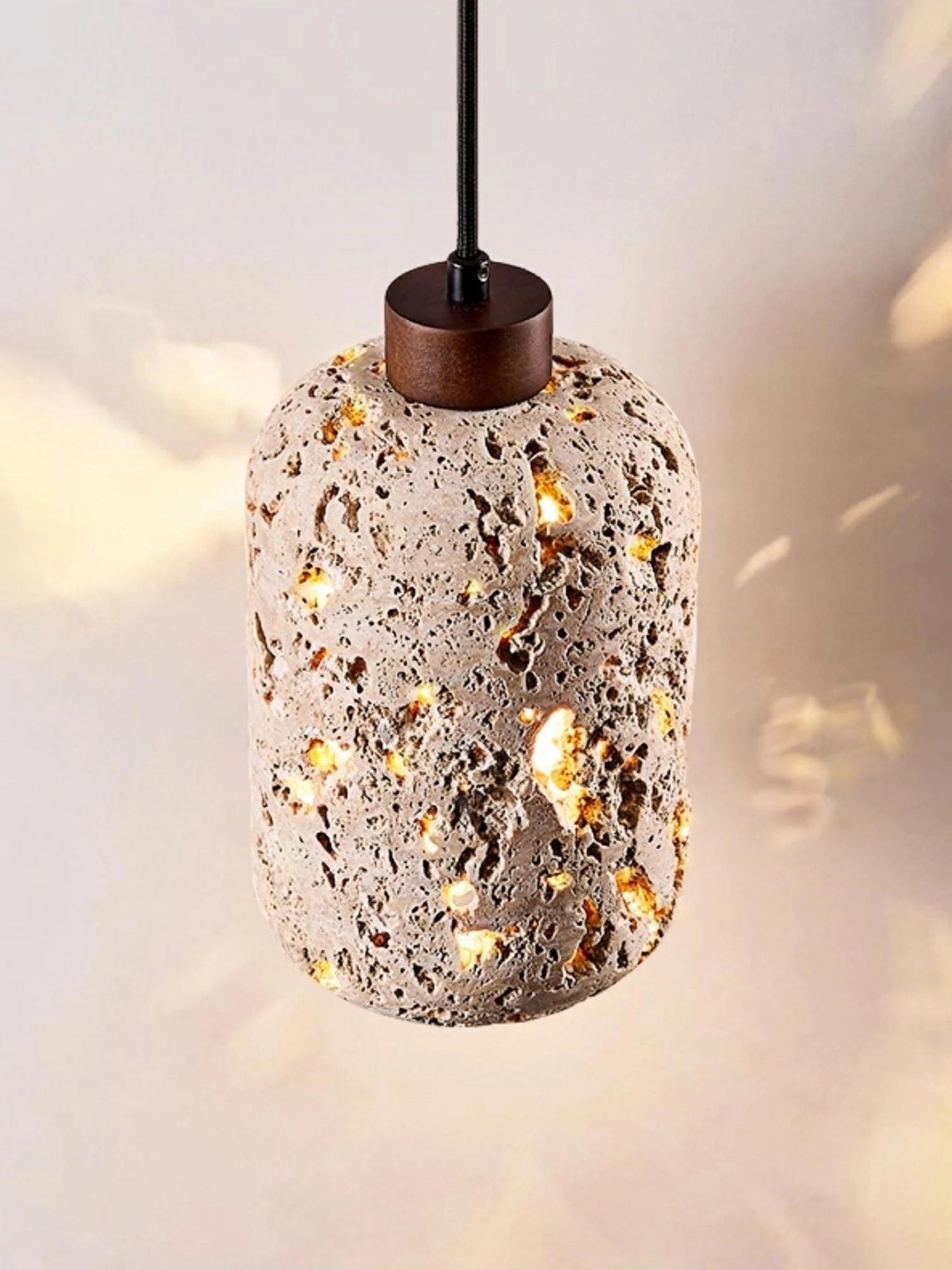 Cava Volcanic Rock Pendant Lamp - Image 8