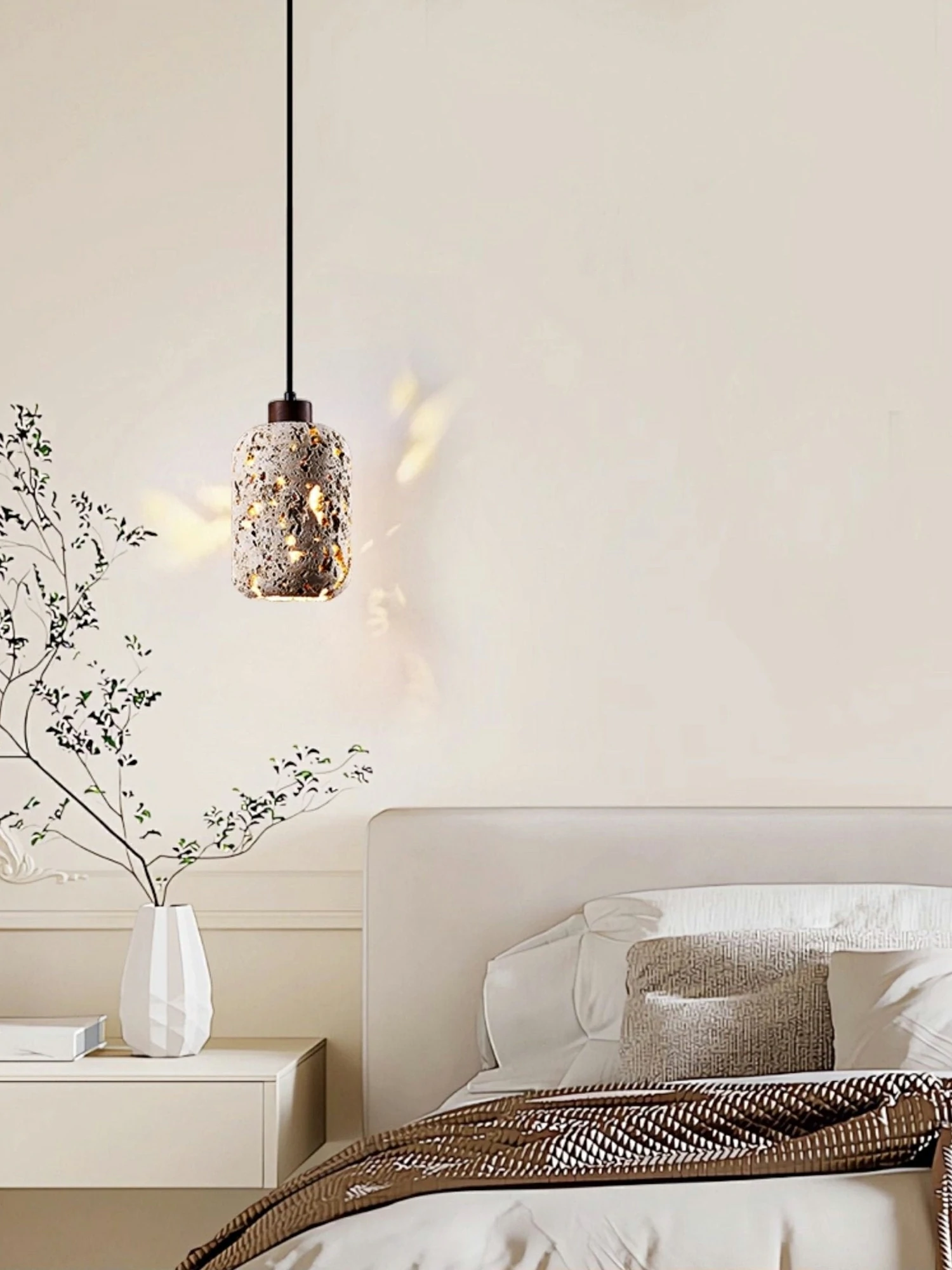 Cava Volcanic Rock Pendant Lamp - Image 6
