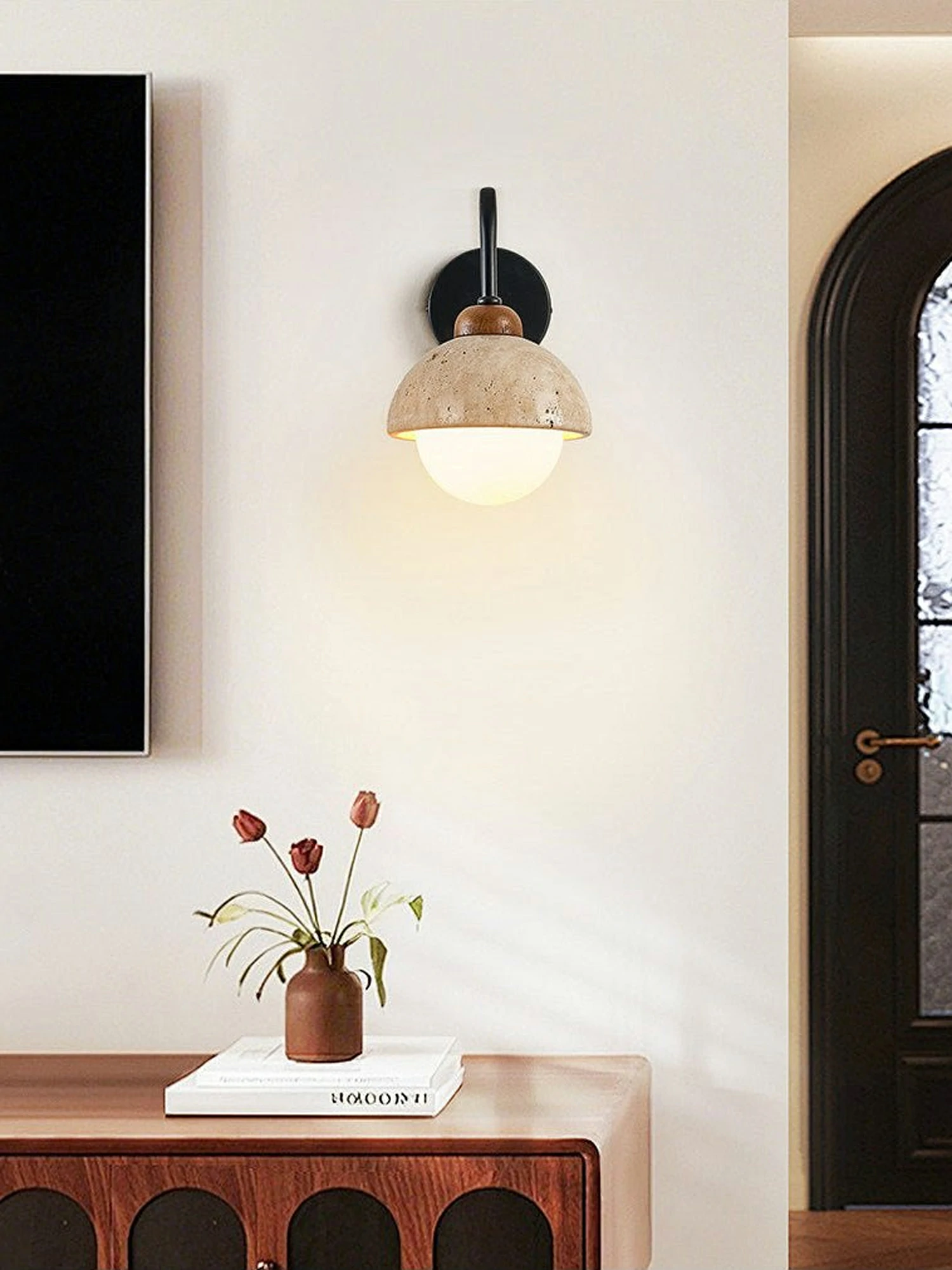 Celestia Travertine Wall Light - Image 6