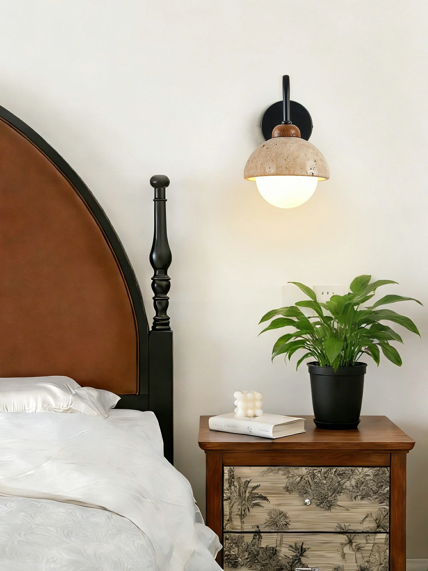 Celestia Travertine Wall Light - Image 4