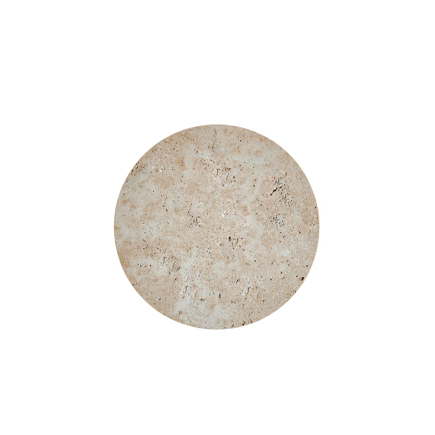 Circle Travertine Wall Lamp