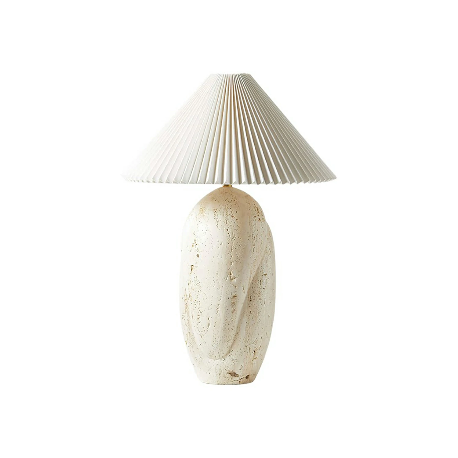 Cirra Travertine Table Lamp