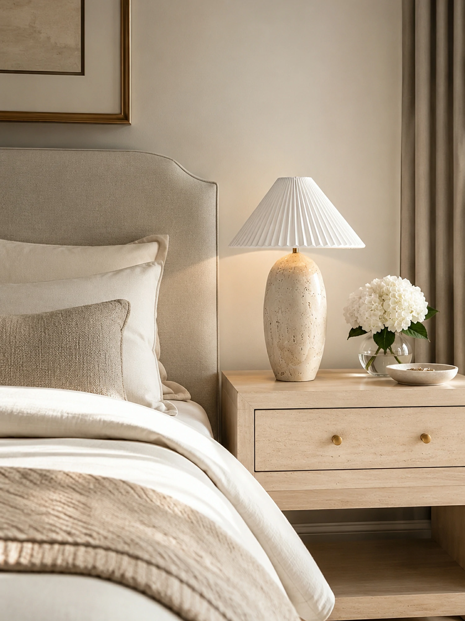 Cirra Travertine Table Lamp - Image 4