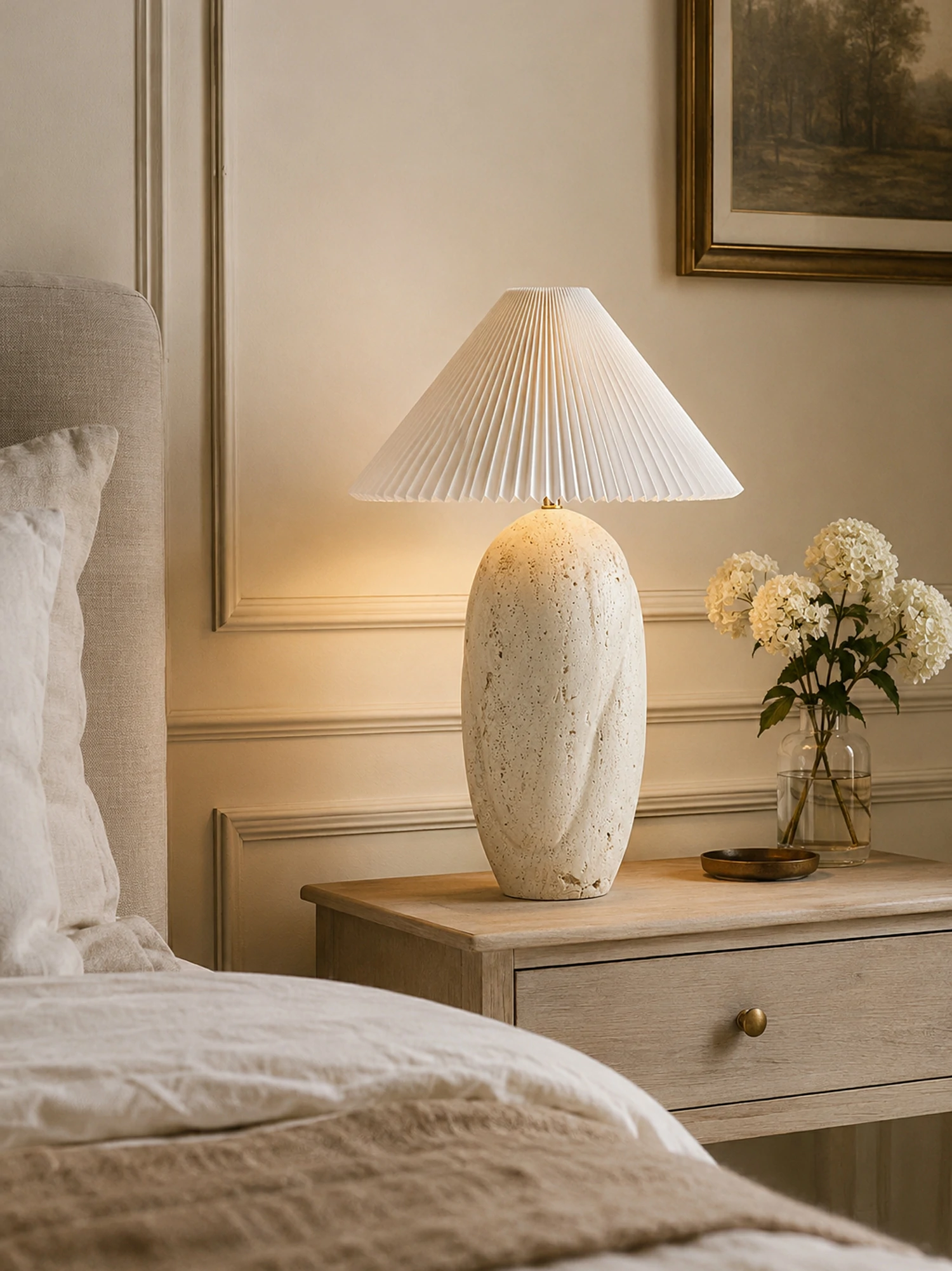 Cirra Travertine Table Lamp - Image 9