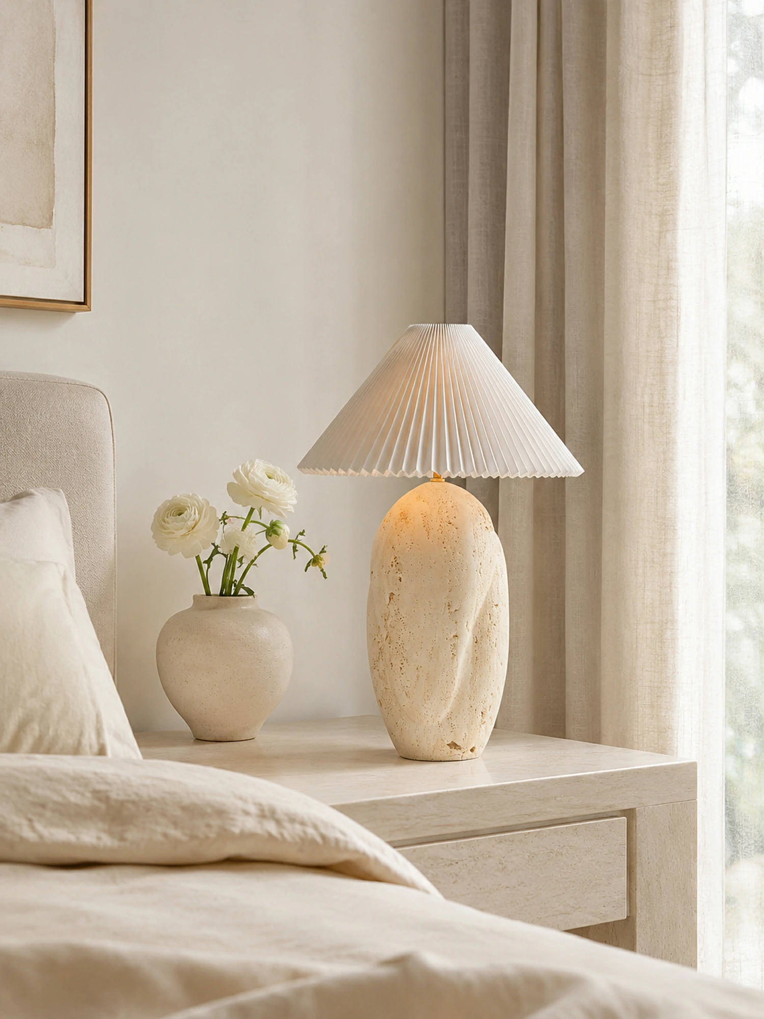 Cirra Travertine Table Lamp - Image 10