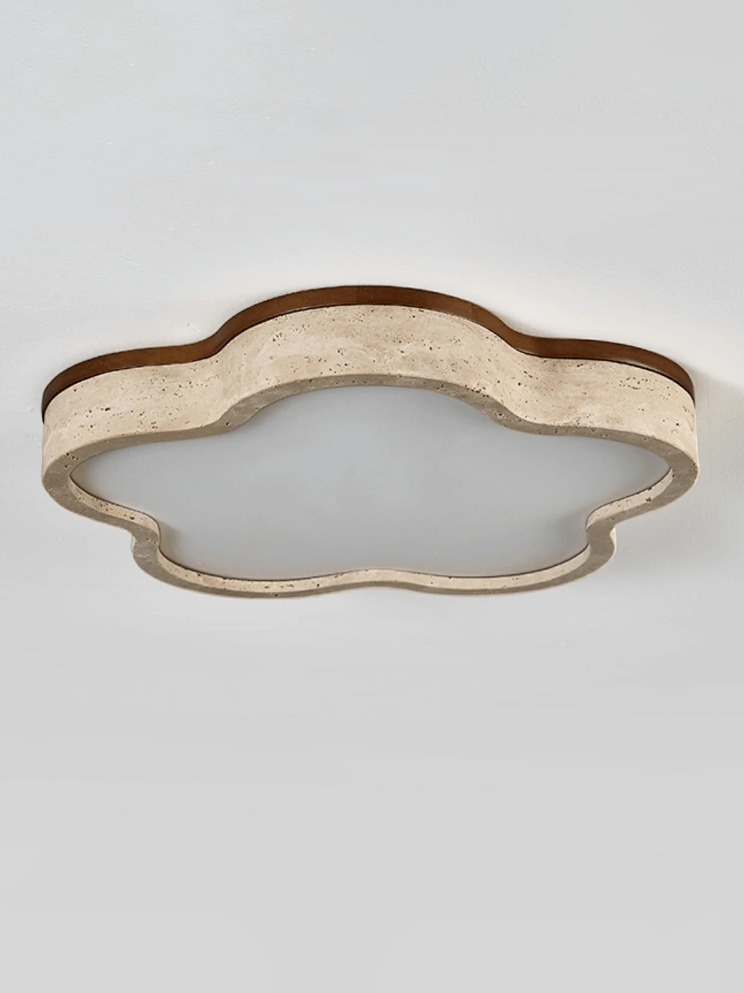 Cloudline Travertine Ceiling Lamp - Image 13