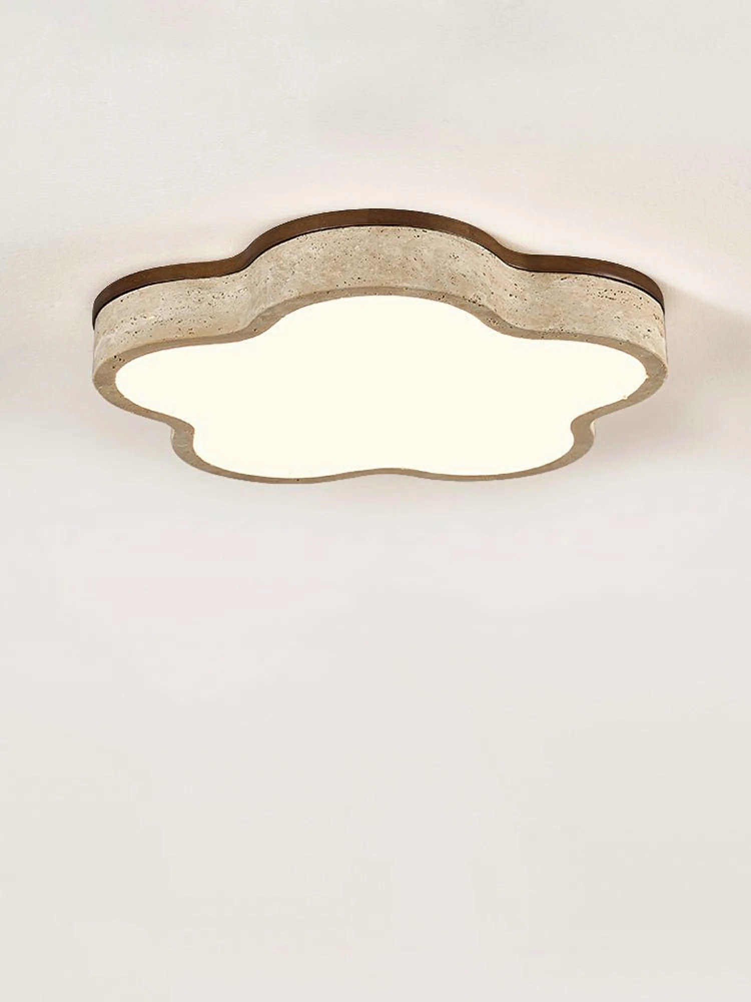 Cloudline Travertine Ceiling Lamp - Image 12