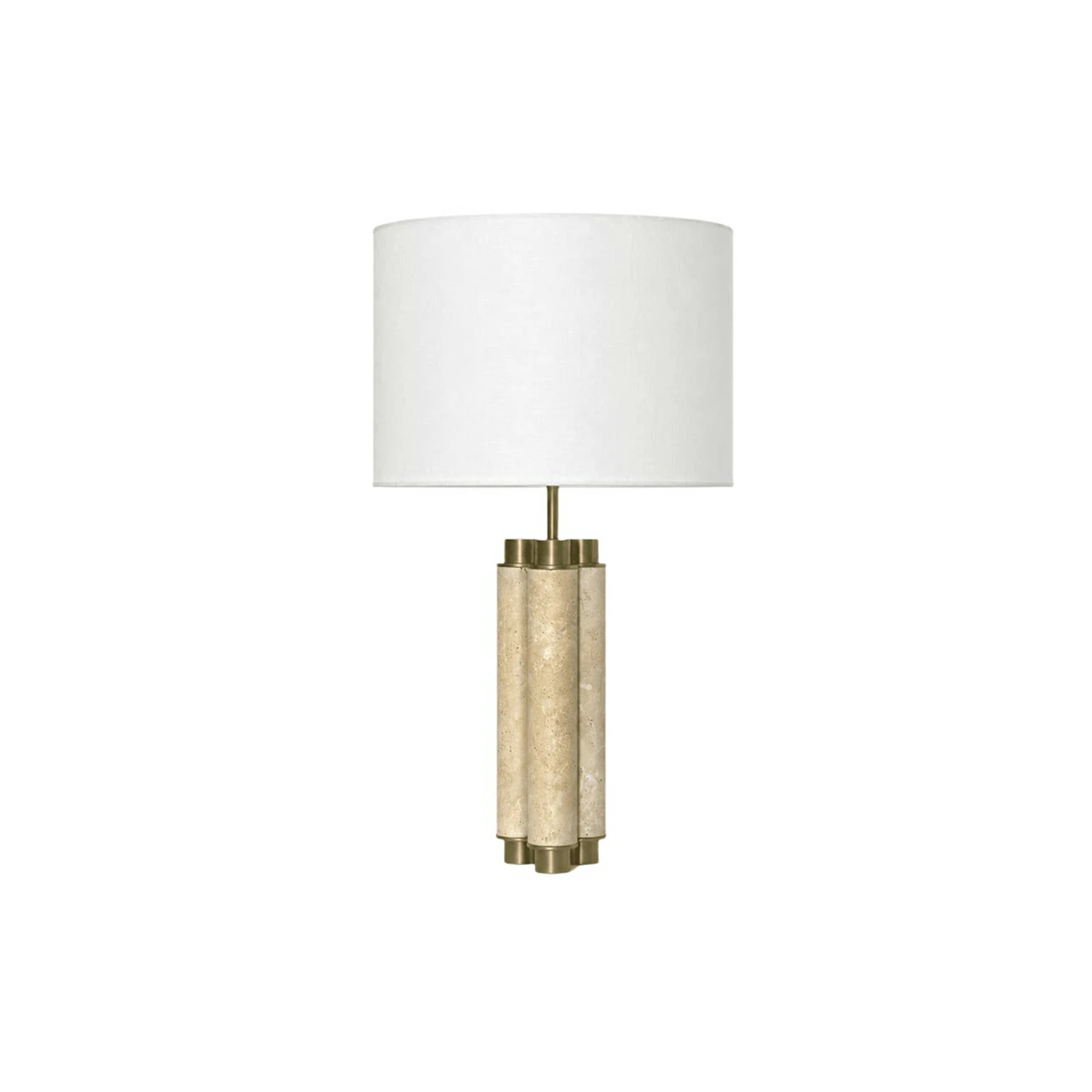 Colonnade Travertine Table Lamp