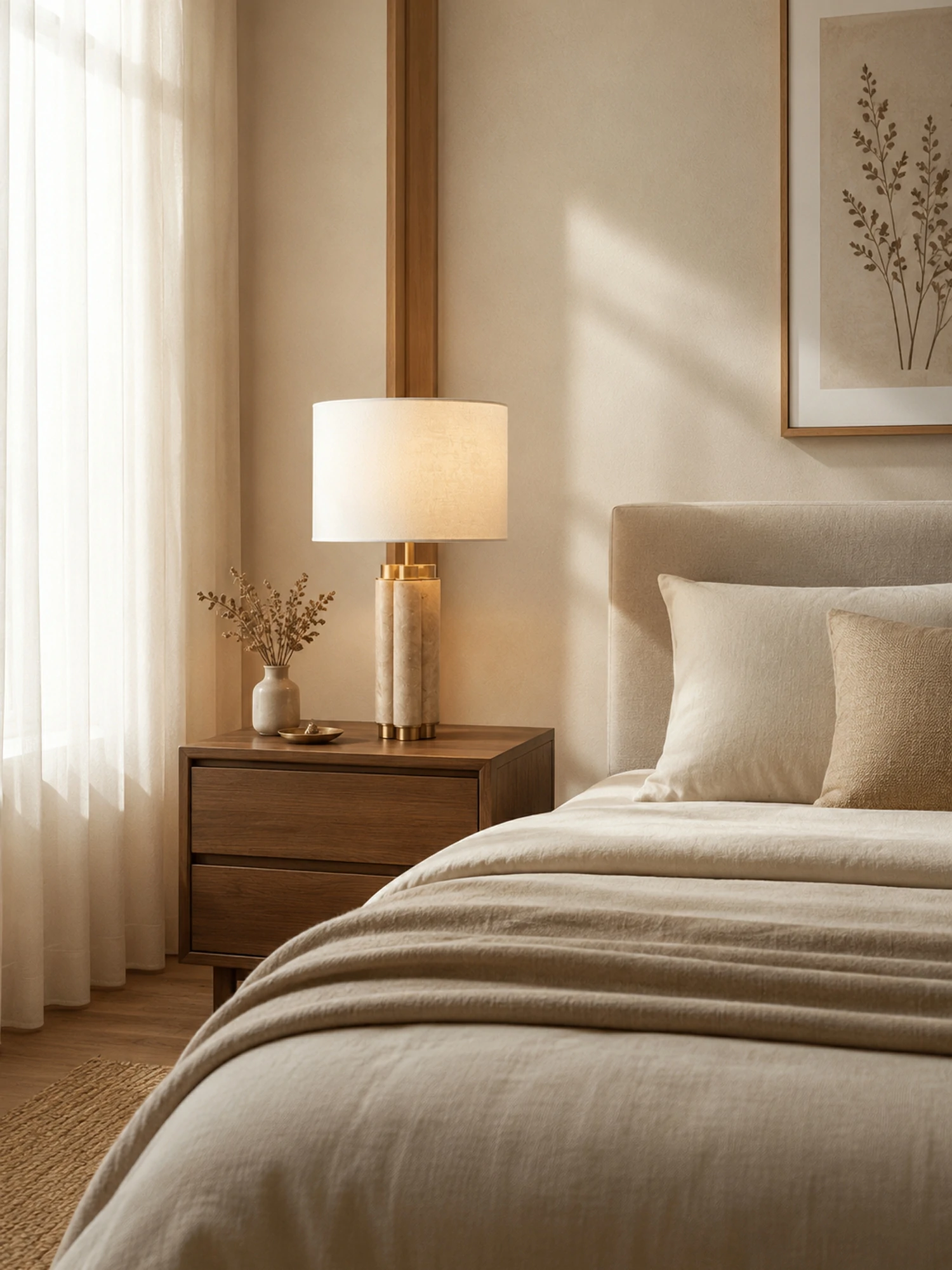 Colonnade Travertine Table Lamp - Image 6