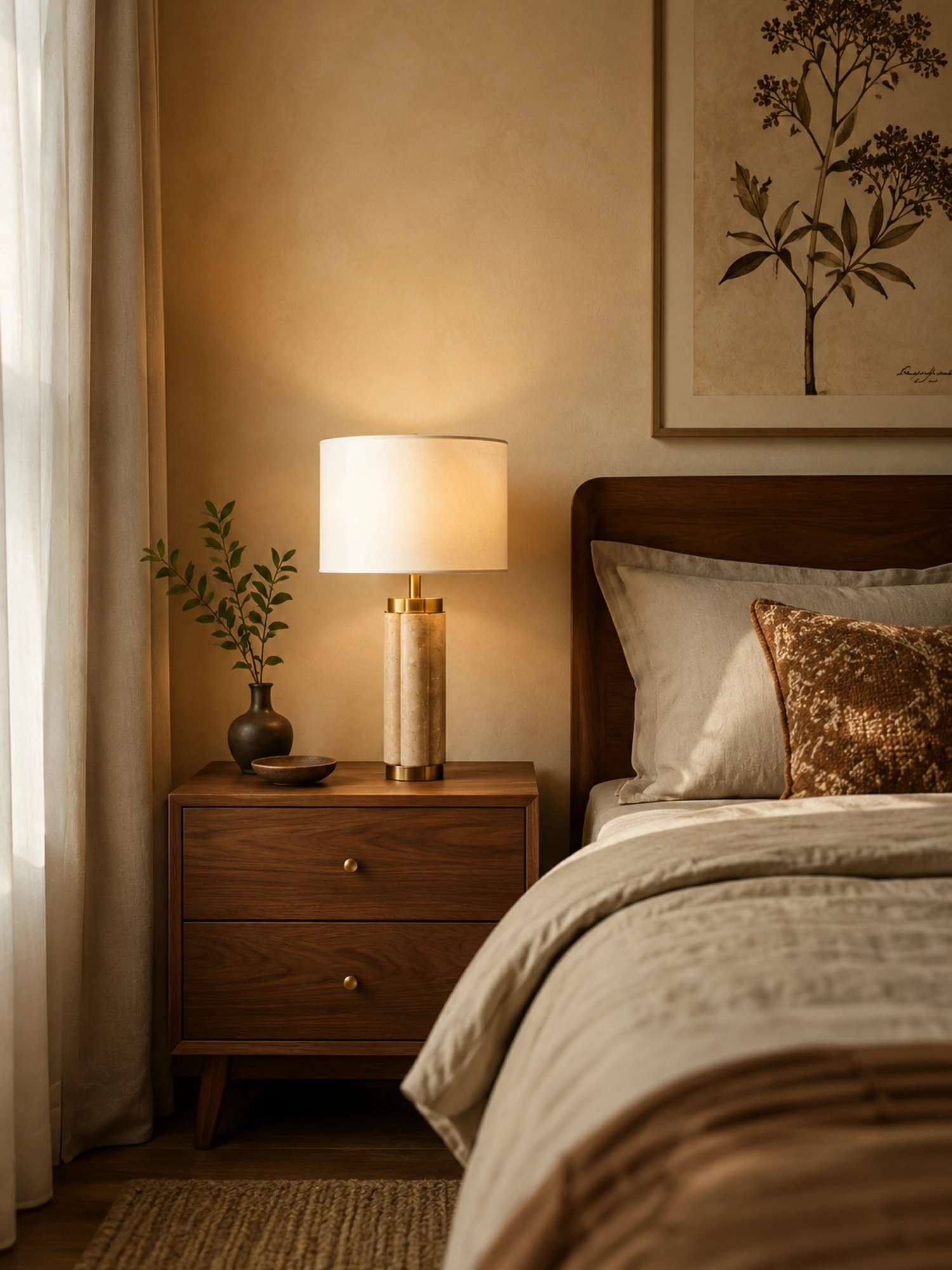 Colonnade Travertine Table Lamp - Image 3