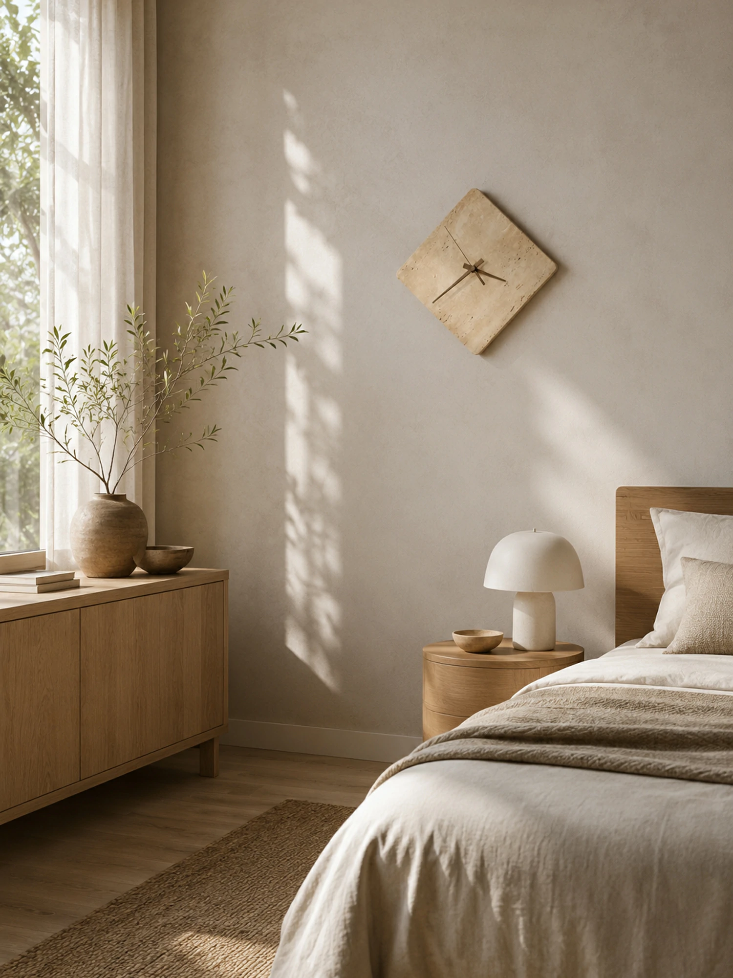 Compass Travertine Sconce - Image 4