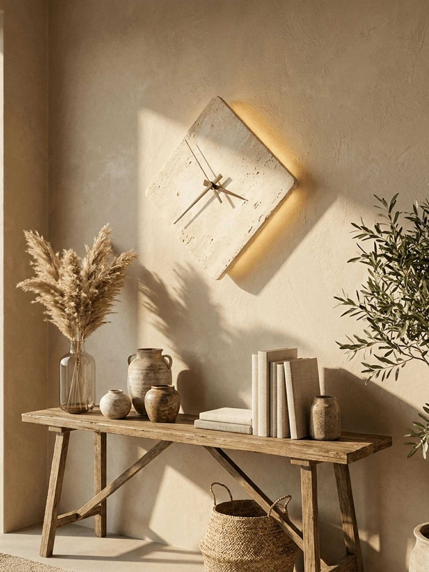Compass Travertine Sconce - Image 6