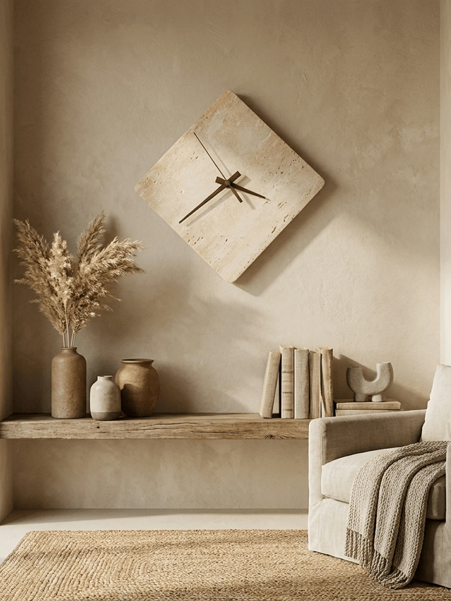 Compass Travertine Sconce - Image 9