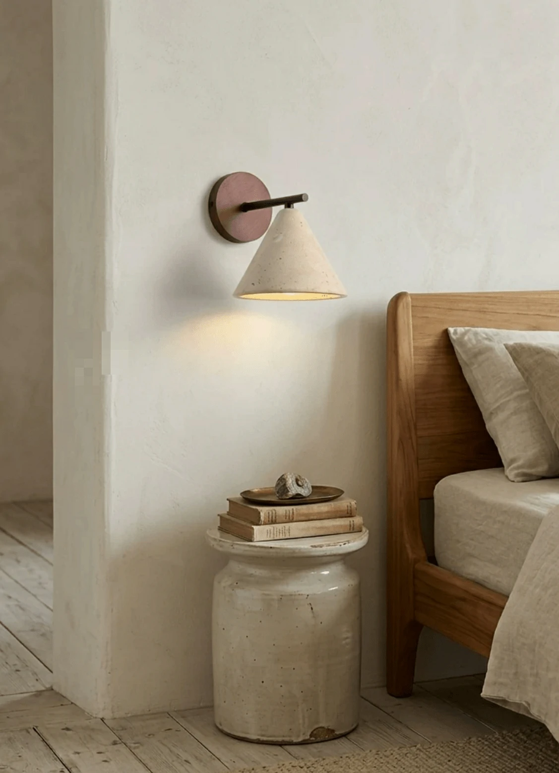 Conical Travertine Wall Light - Image 5