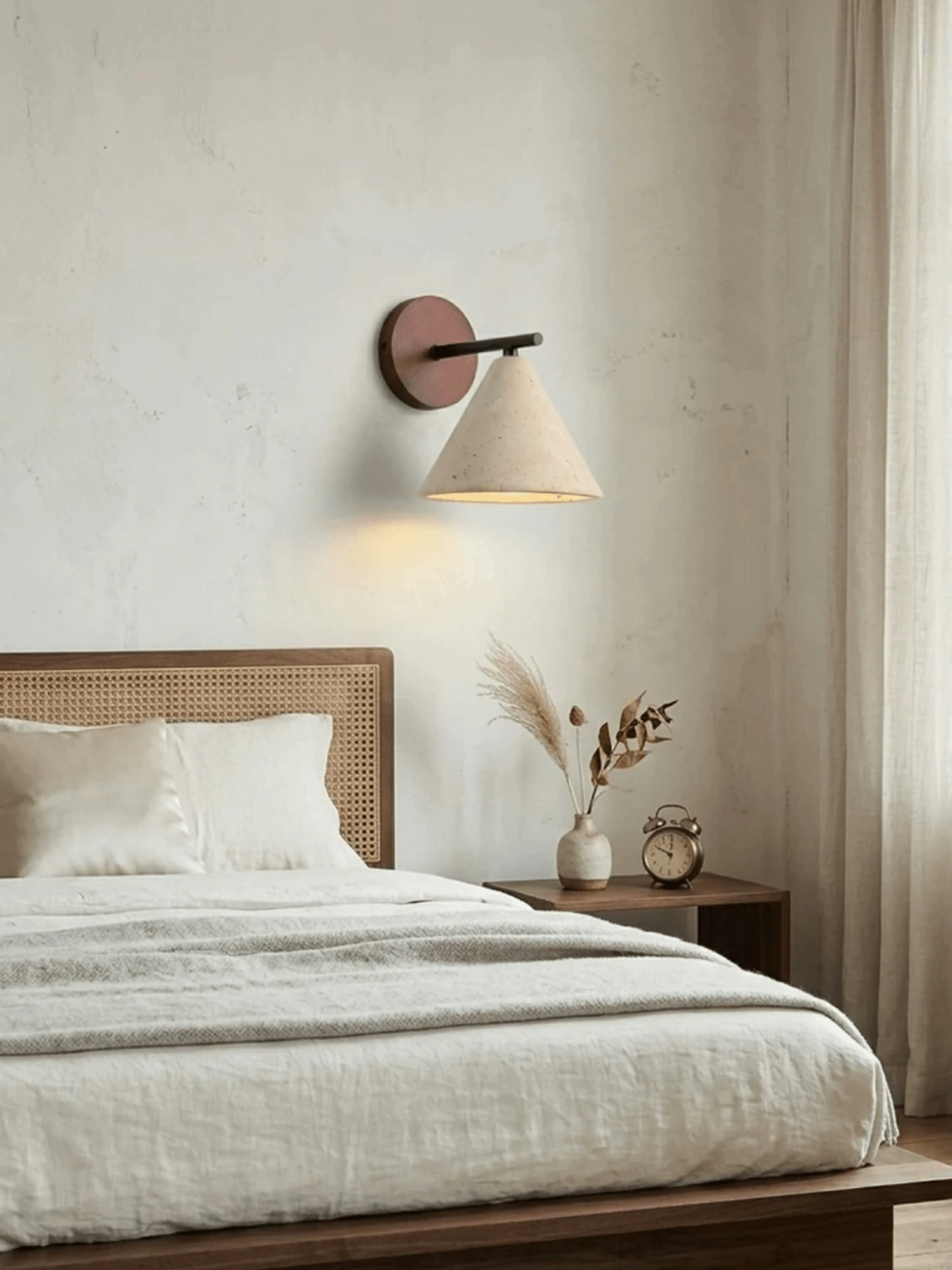 Conical Travertine Wall Light - Image 7