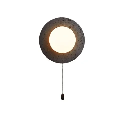 Crater Backlit Wall Sconce