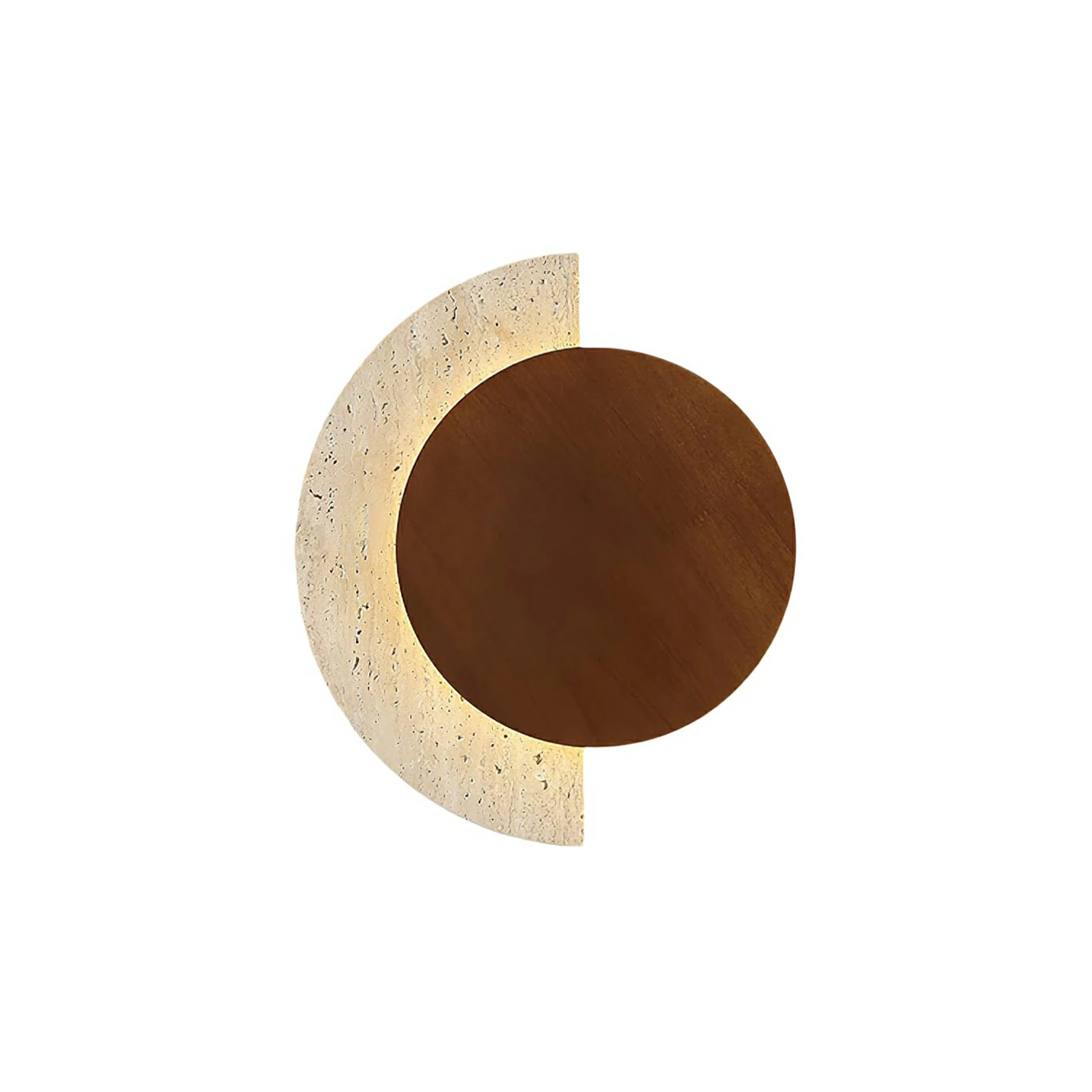 Crescent Halo Wall Sconce