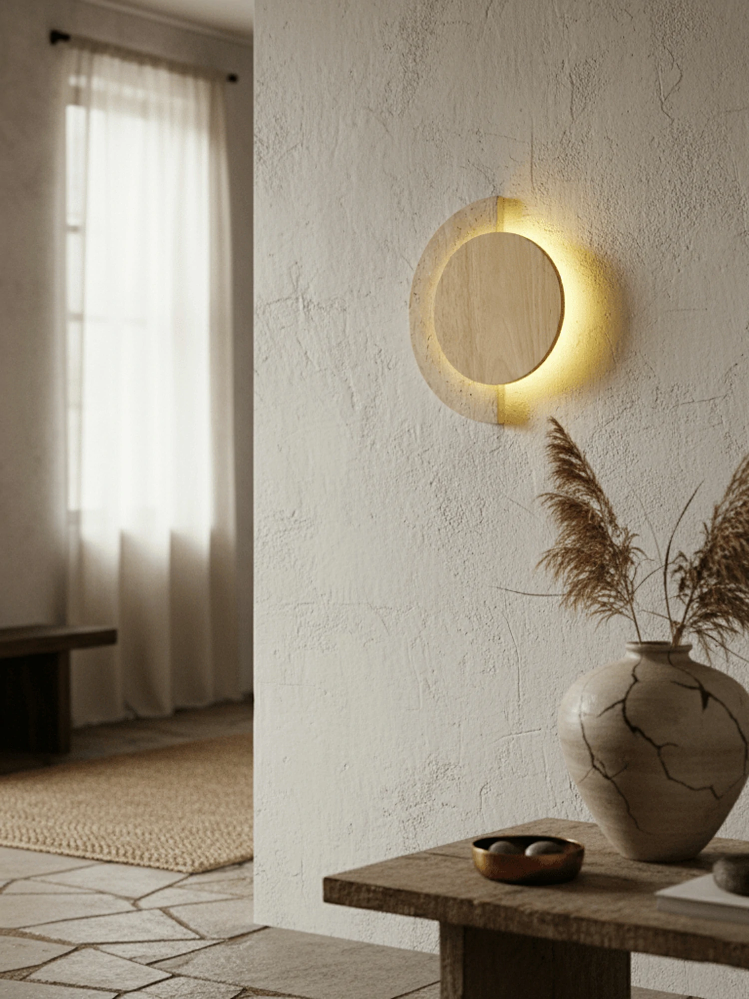 Crescent Halo Wall Sconce - Image 13