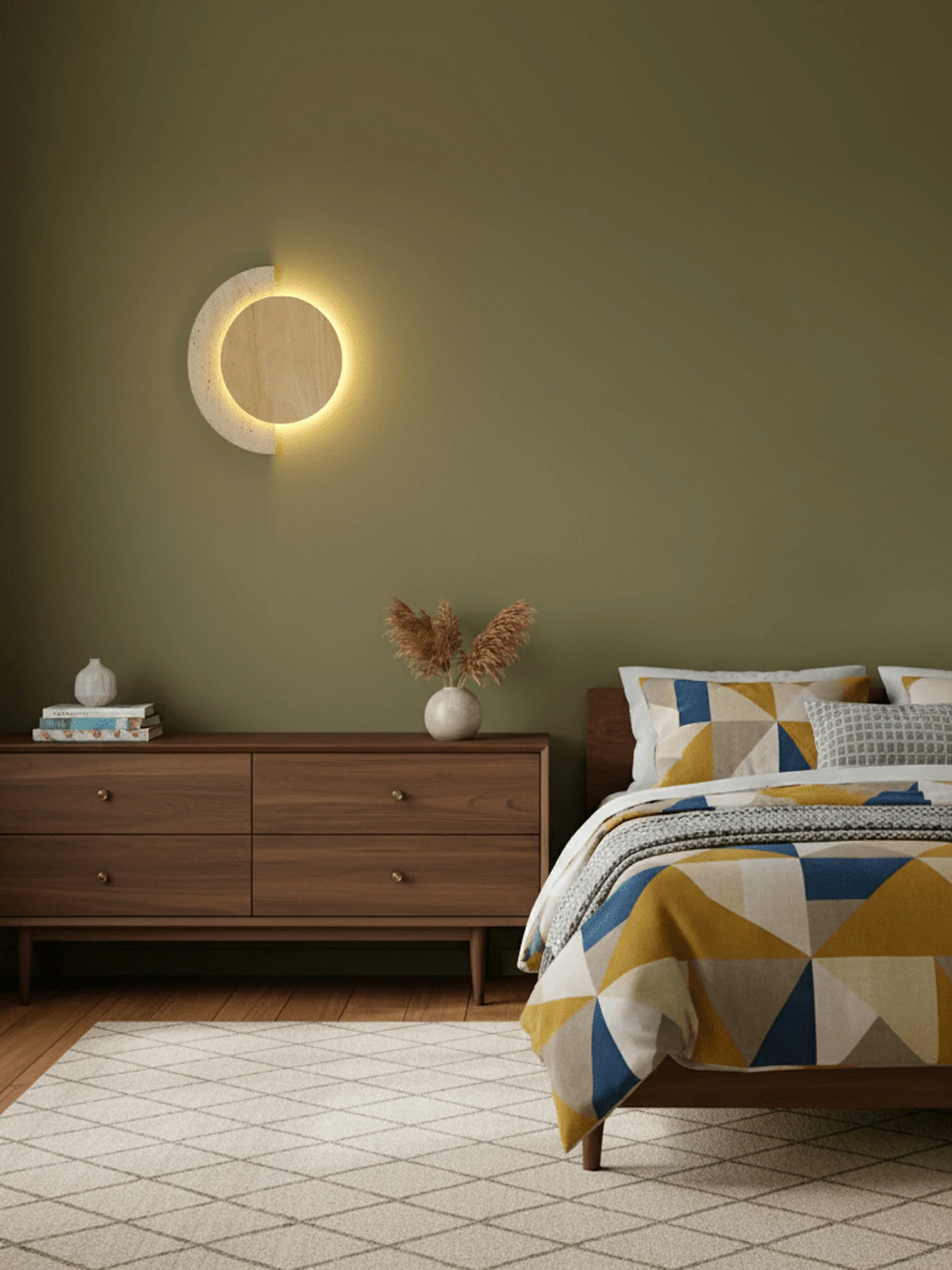 Crescent Halo Wall Sconce - Image 15